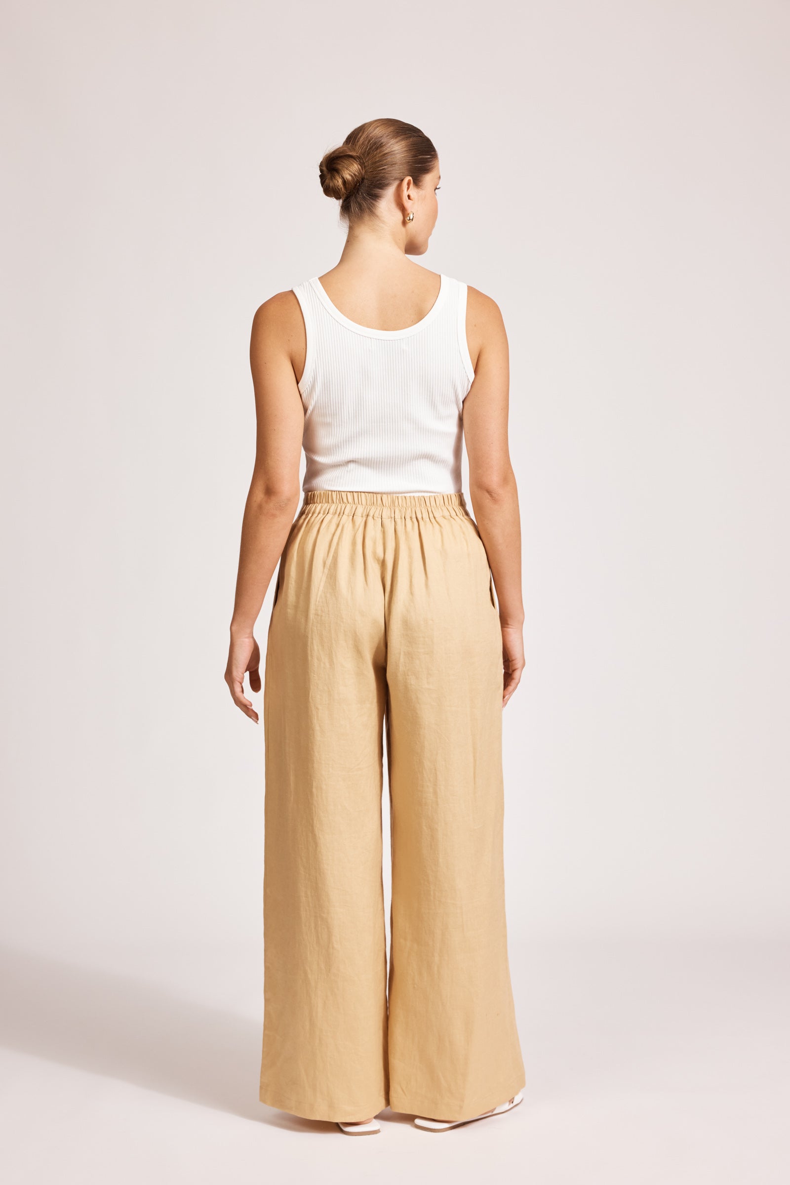 Miramar Palazzo Pant - Camel