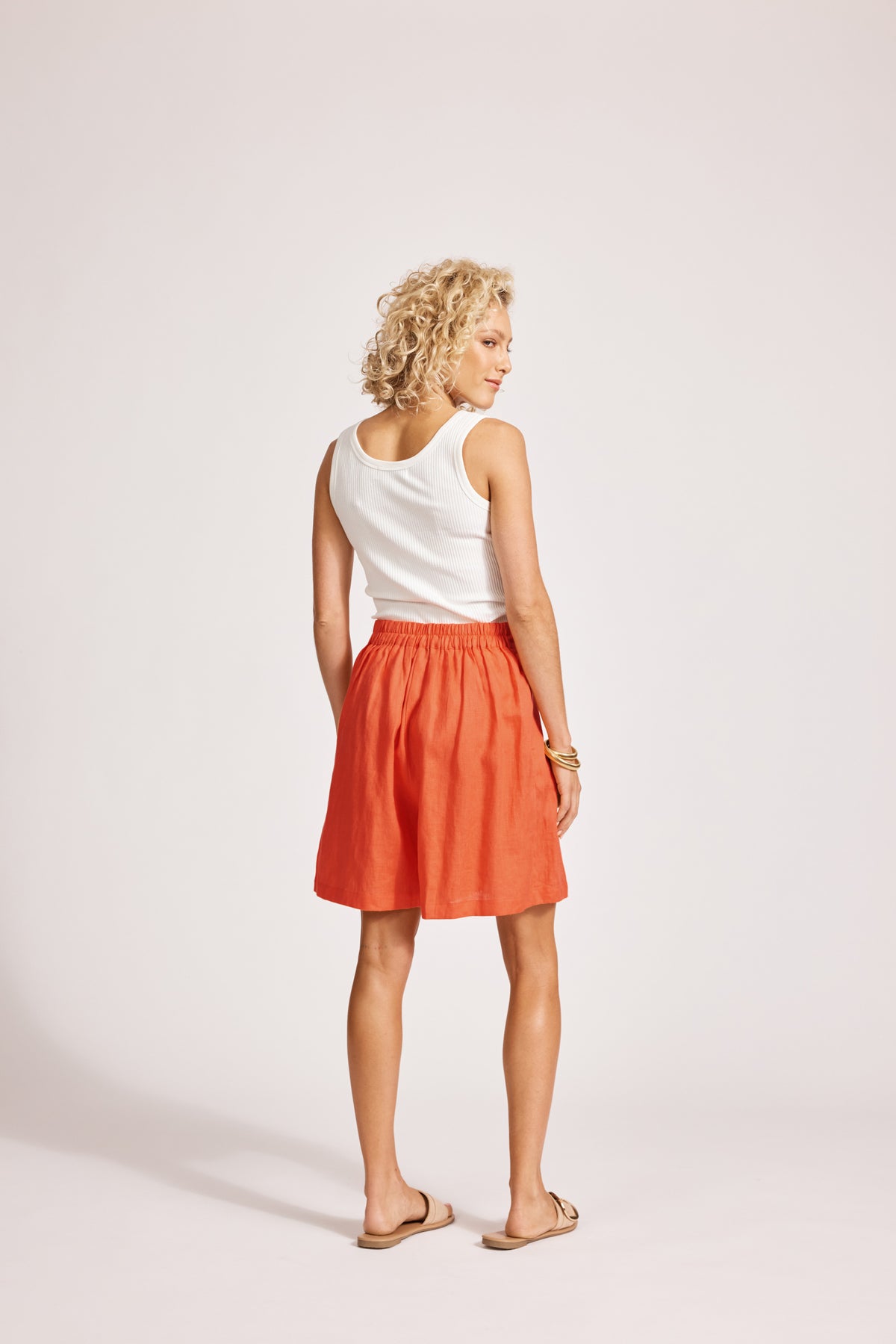 Eb + Ive Miramar Shorts - Coral