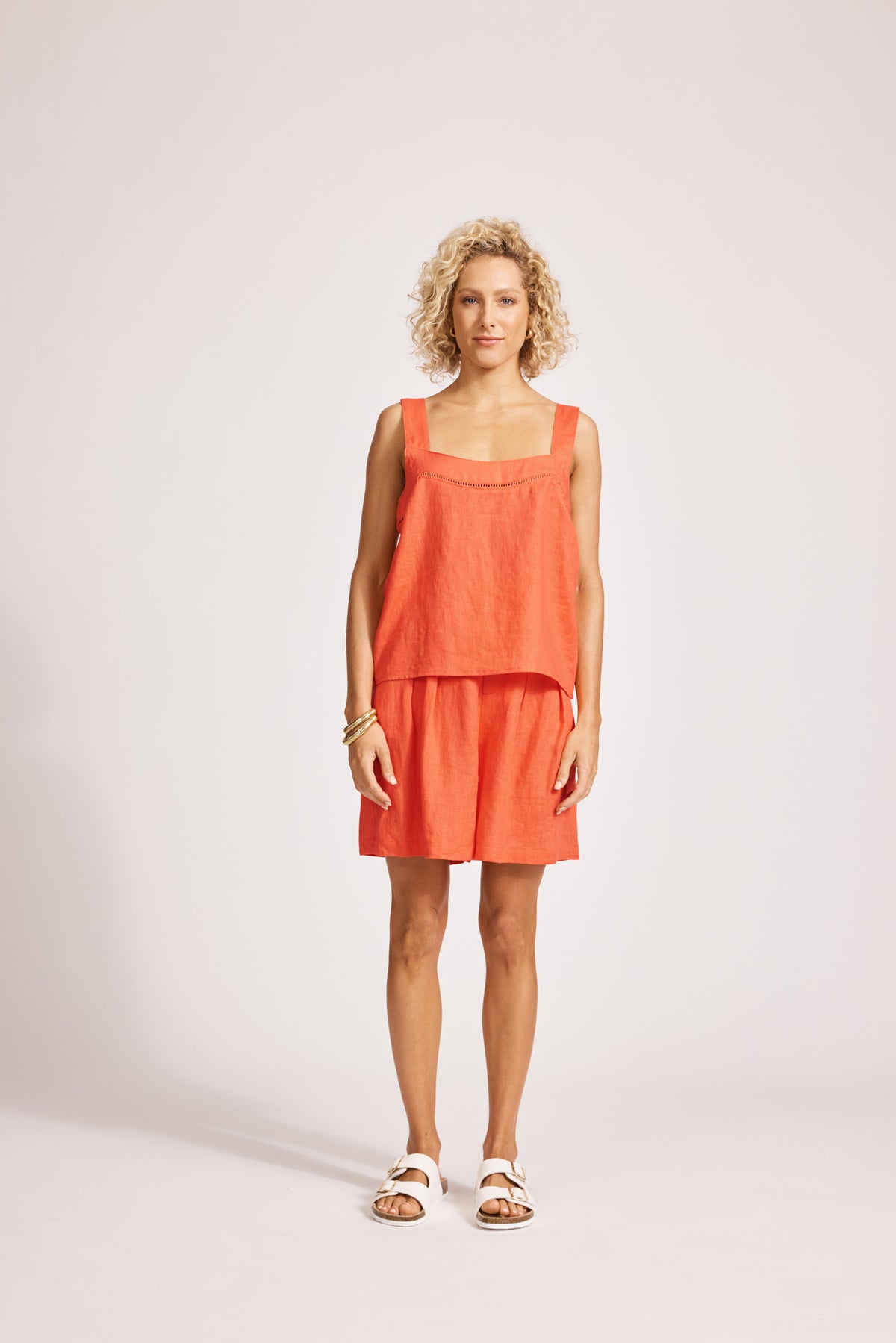Eb + Ive Miramar Tank - Coral