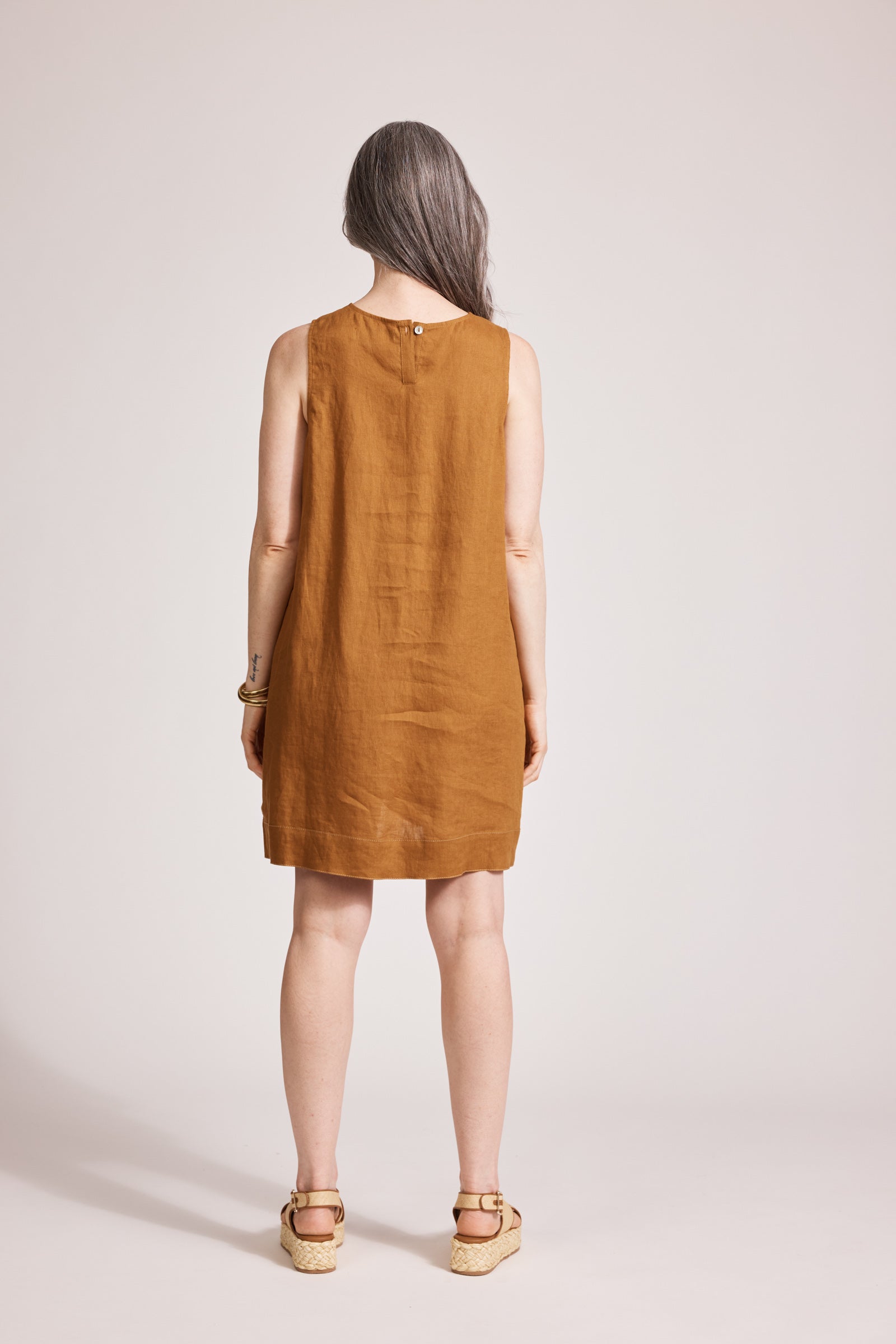 Miramar Tank Dress - Caramel
