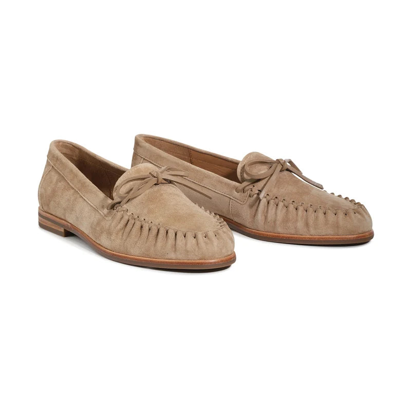 Mocca Loafer - Latte Kid Suede COMING SOON