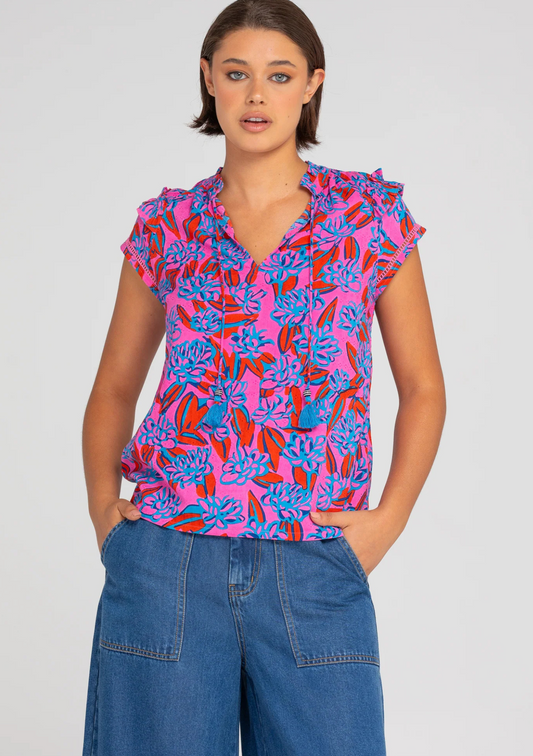 COMING SOON Nalu Top - Ray Print