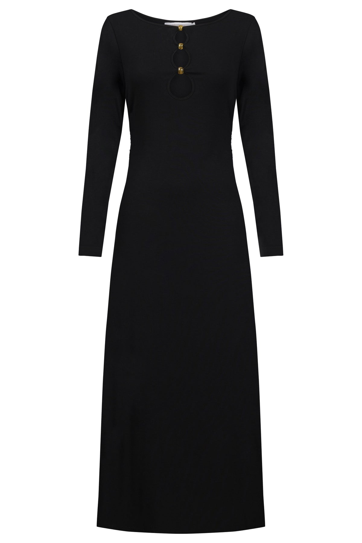 Isle of Mine Naria Bead Dress - Onyx