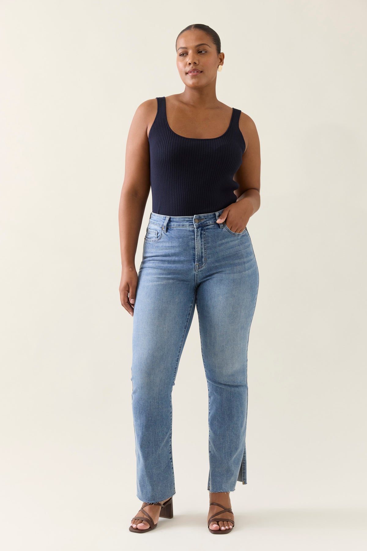 Isle of Mine CLEARANCE Nora Jeans - Tide