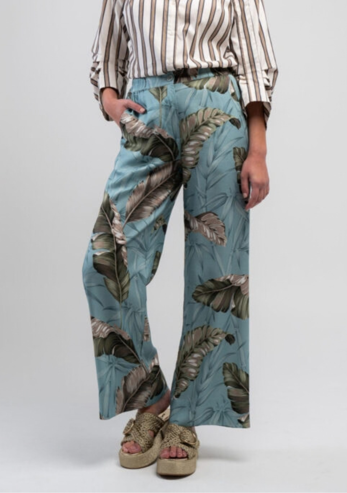 Palm Springs Boyfriend Pant - Multi