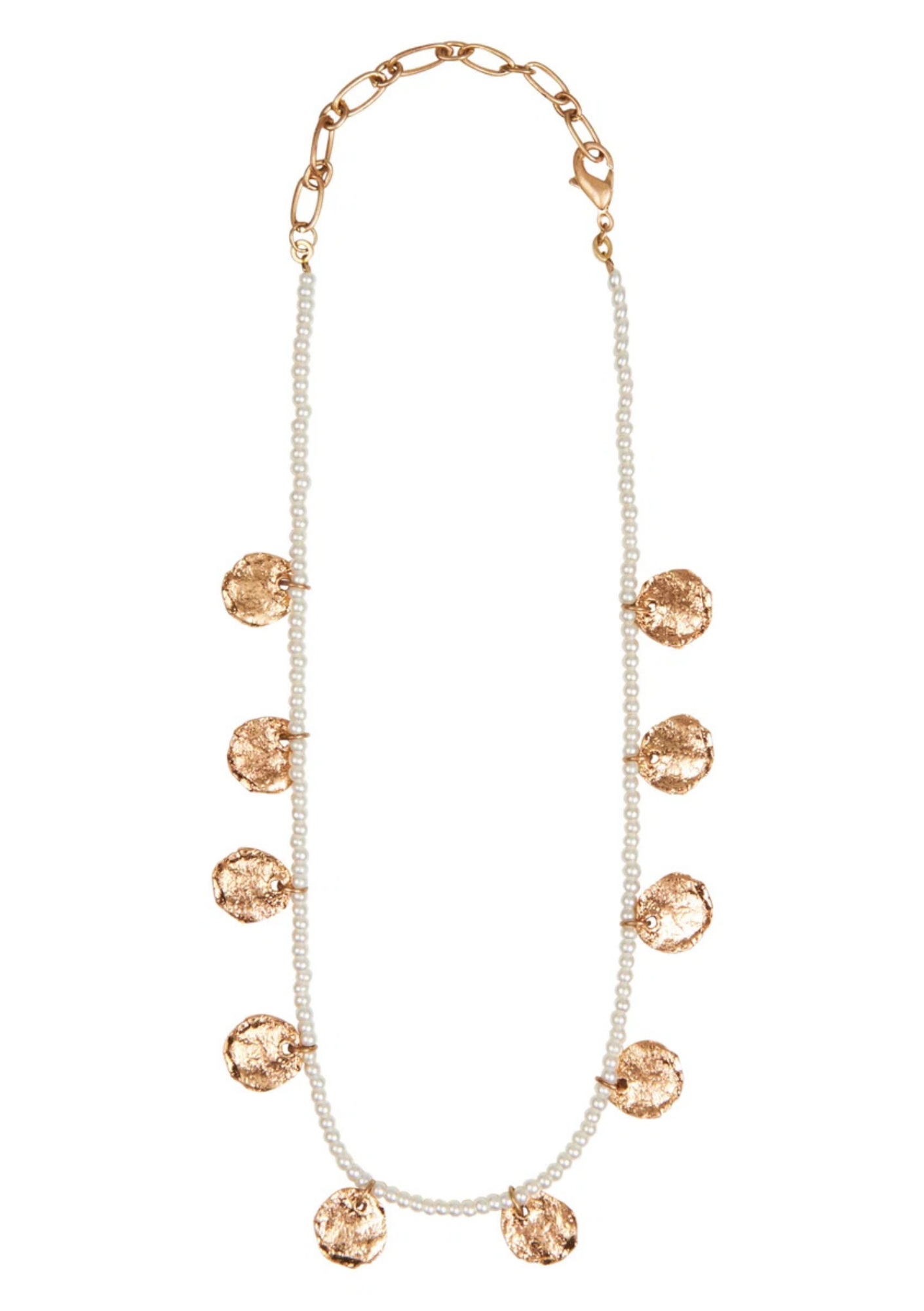 Palmier Necklace - Gold Coin