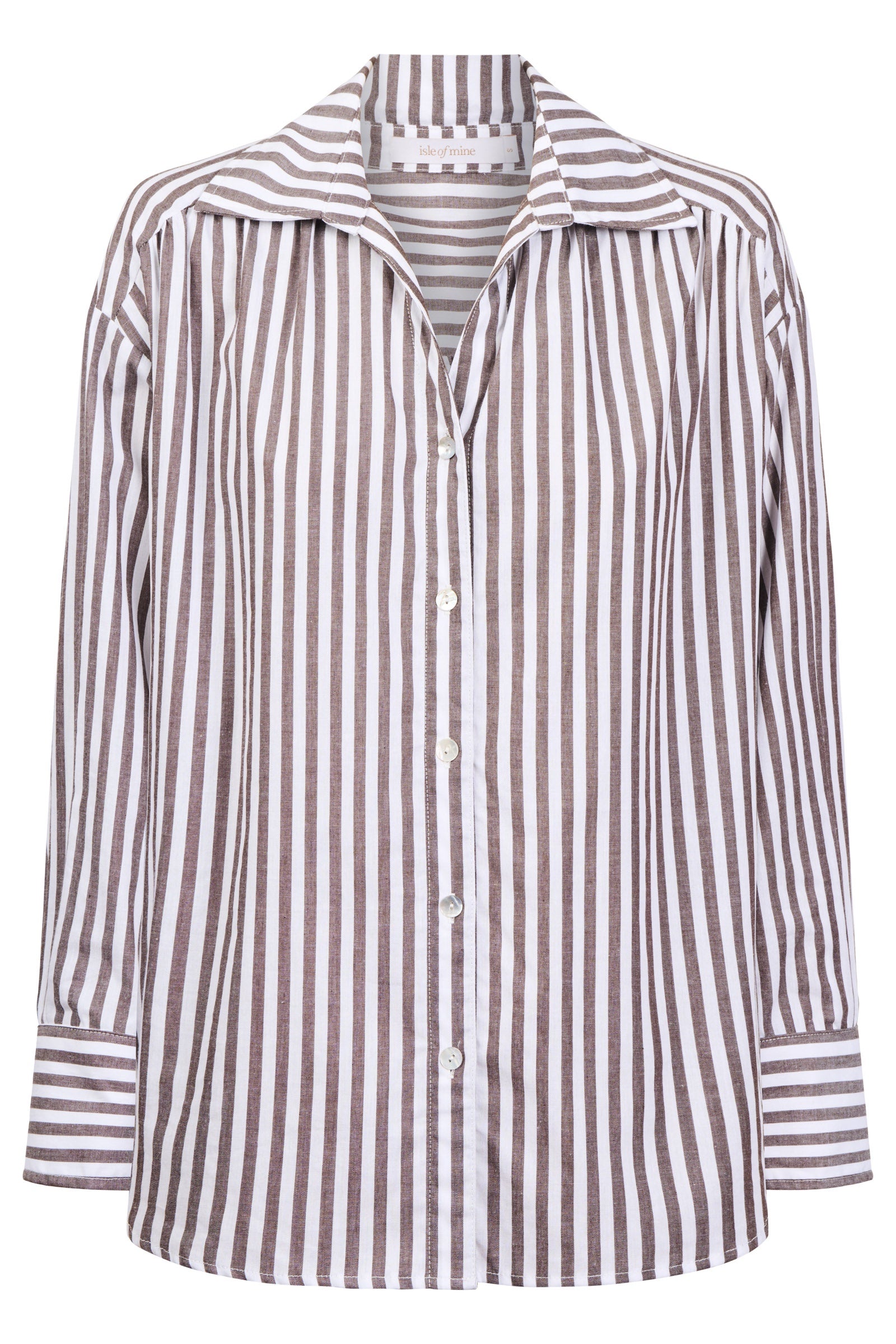 Quinn Shirt - Chocolate PRE ORDER