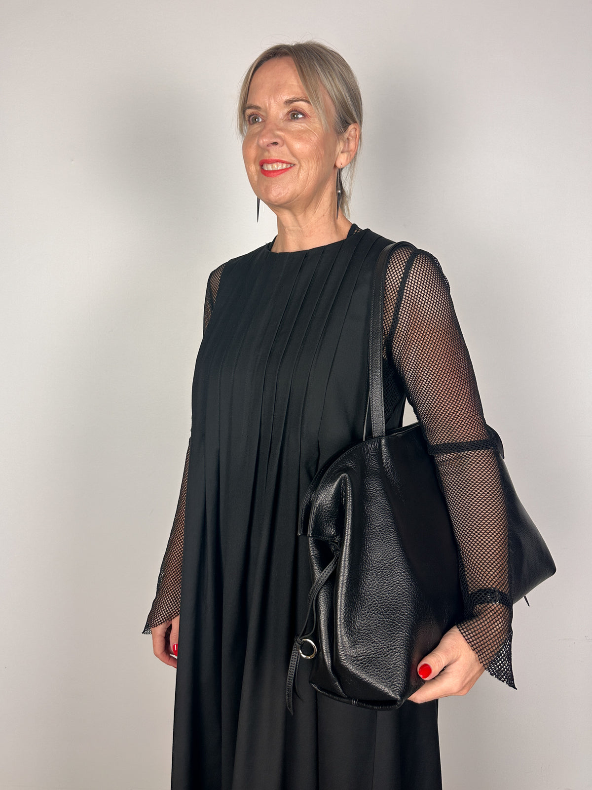 Minx Romano Shoulder Bag - Black