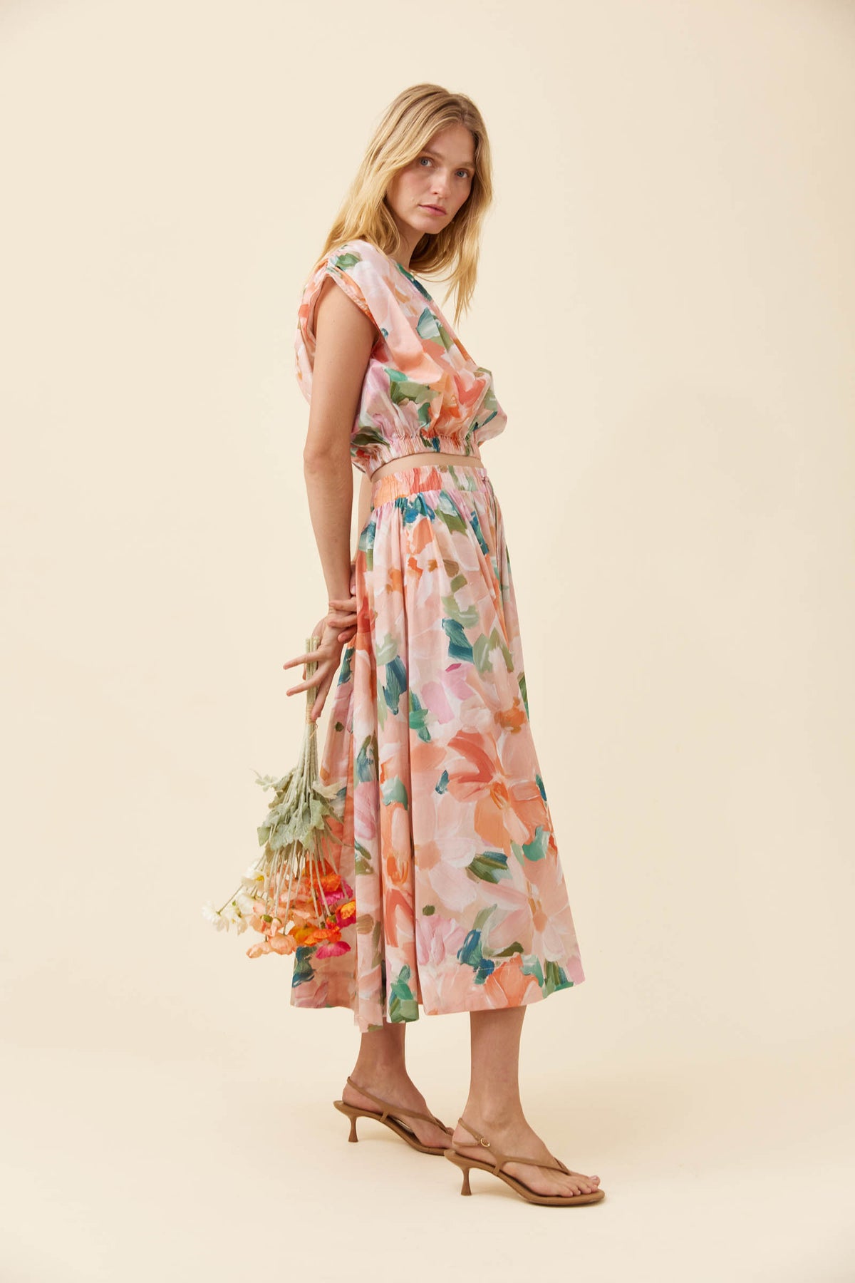 Isle of Mine Rosa Maxi Skirt - Floral
