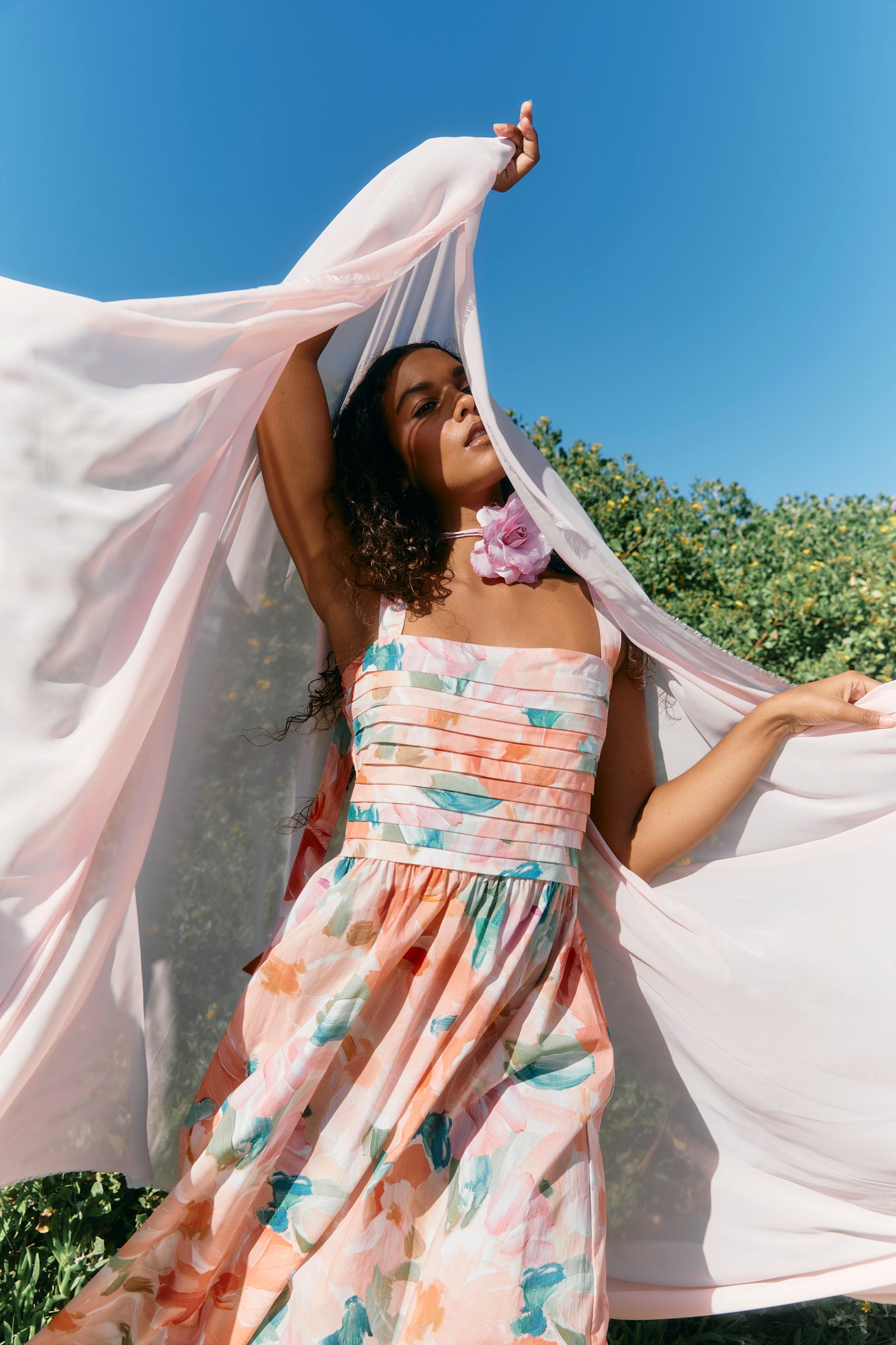 Rosa Tank Dress - Floral