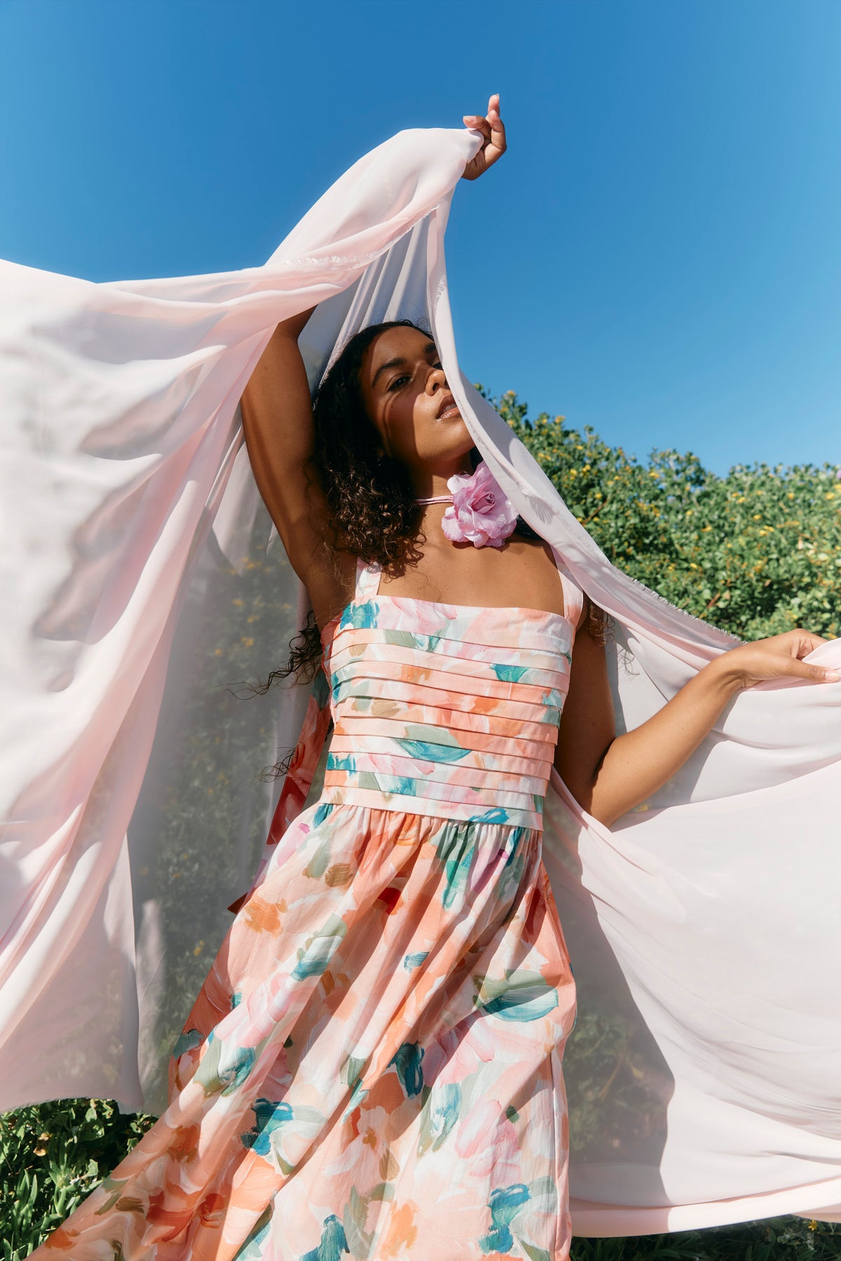 Isle of Mine Rosa Tank Dress - Floral