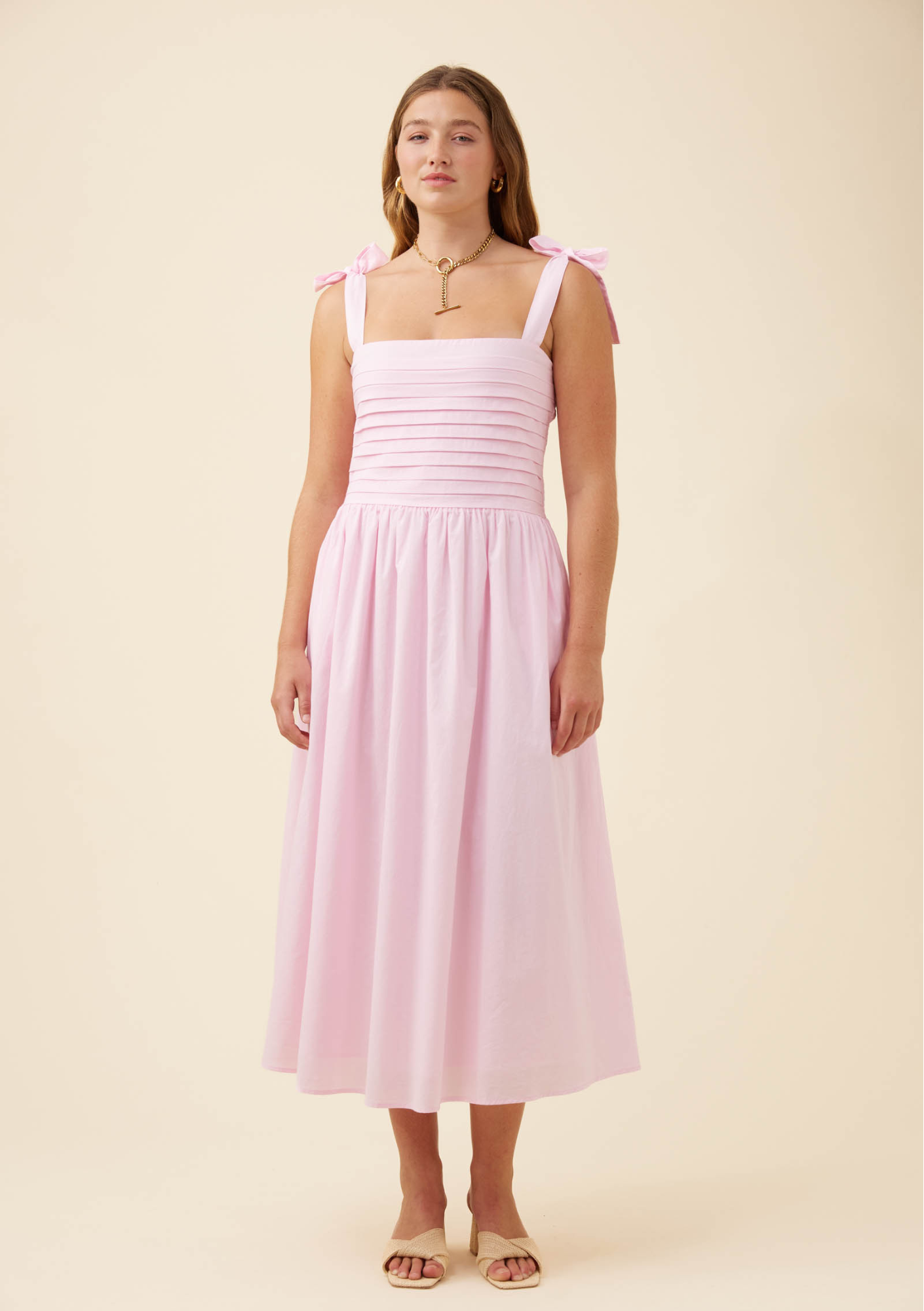 Rosa Tank Dress - Light Pink