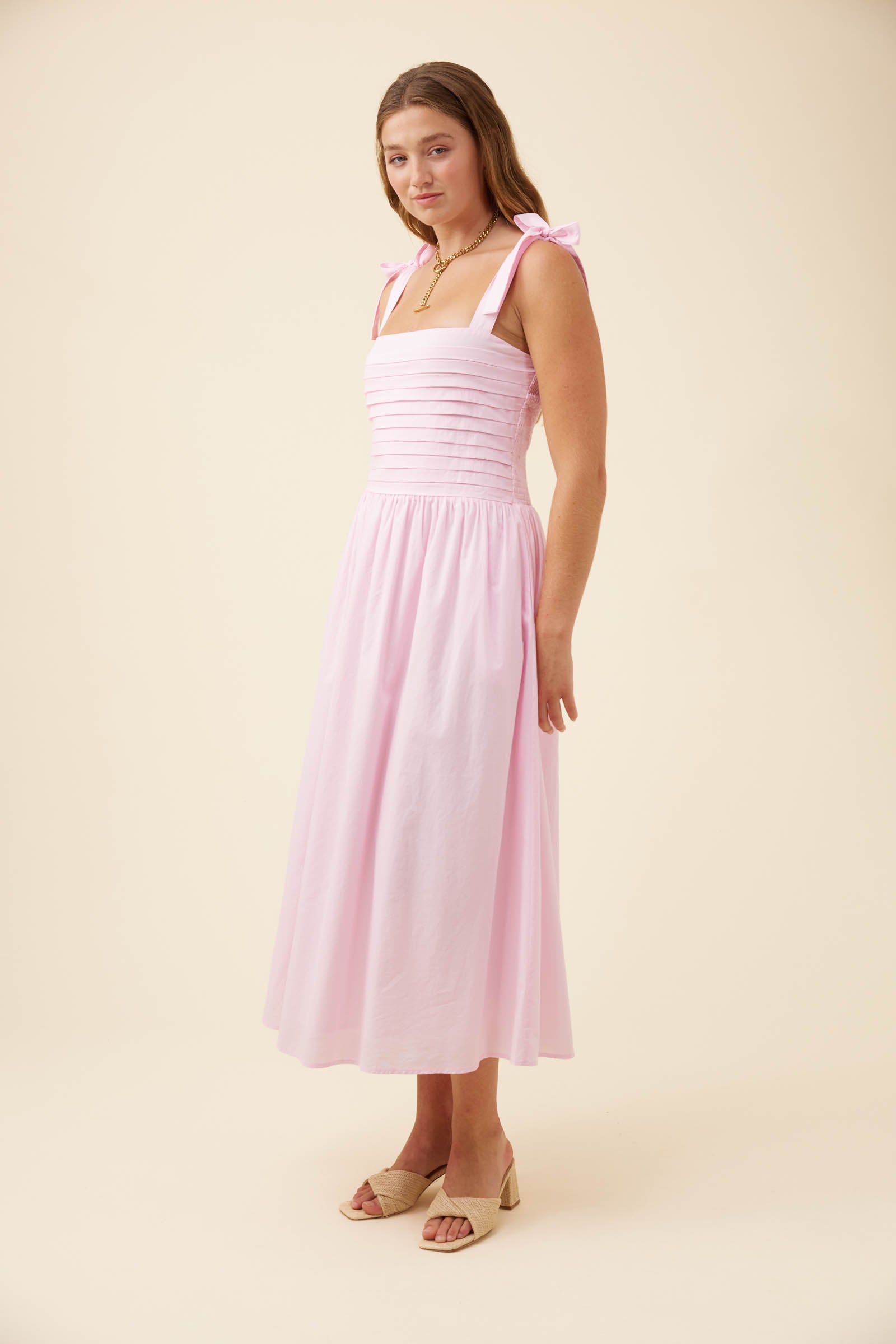 Rosa Tank Dress - Light Pink