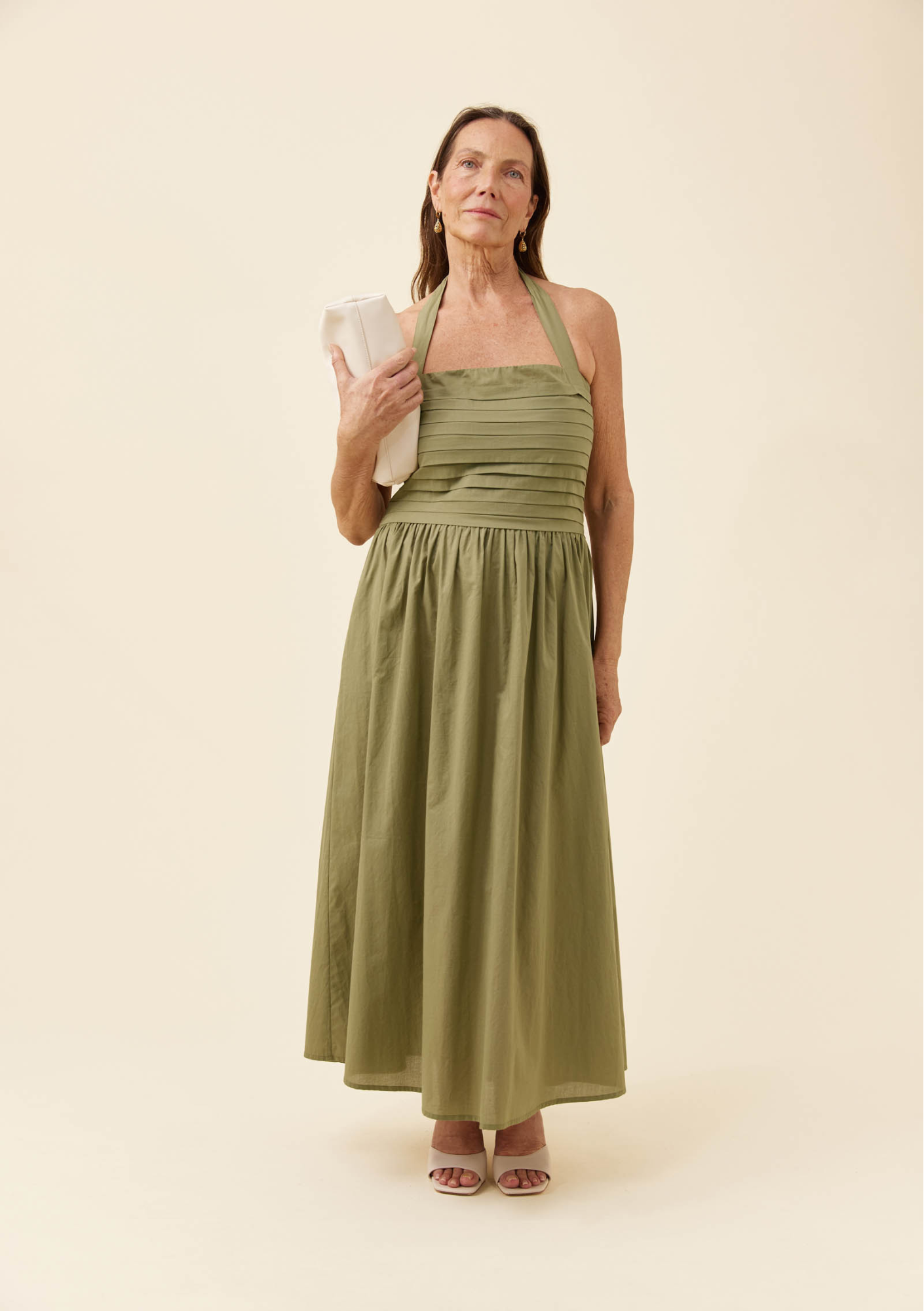 Rosa Tank Dress - Sage