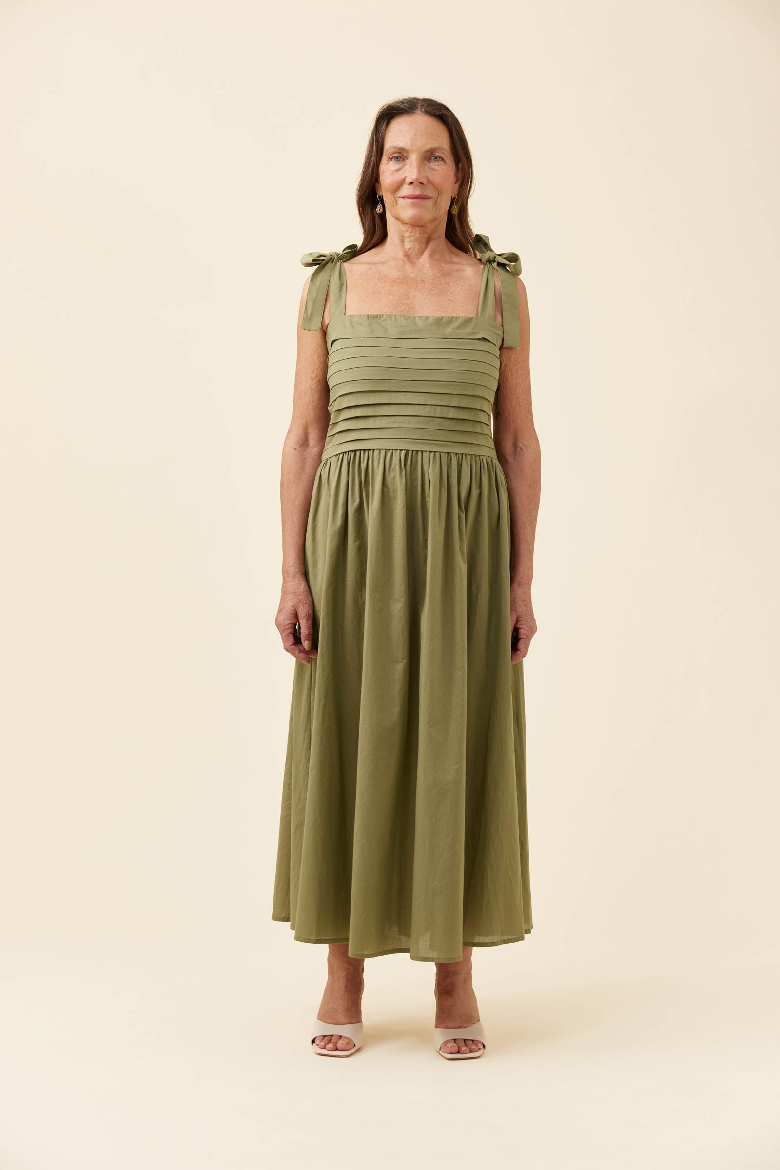 Rosa Tank Dress - Sage