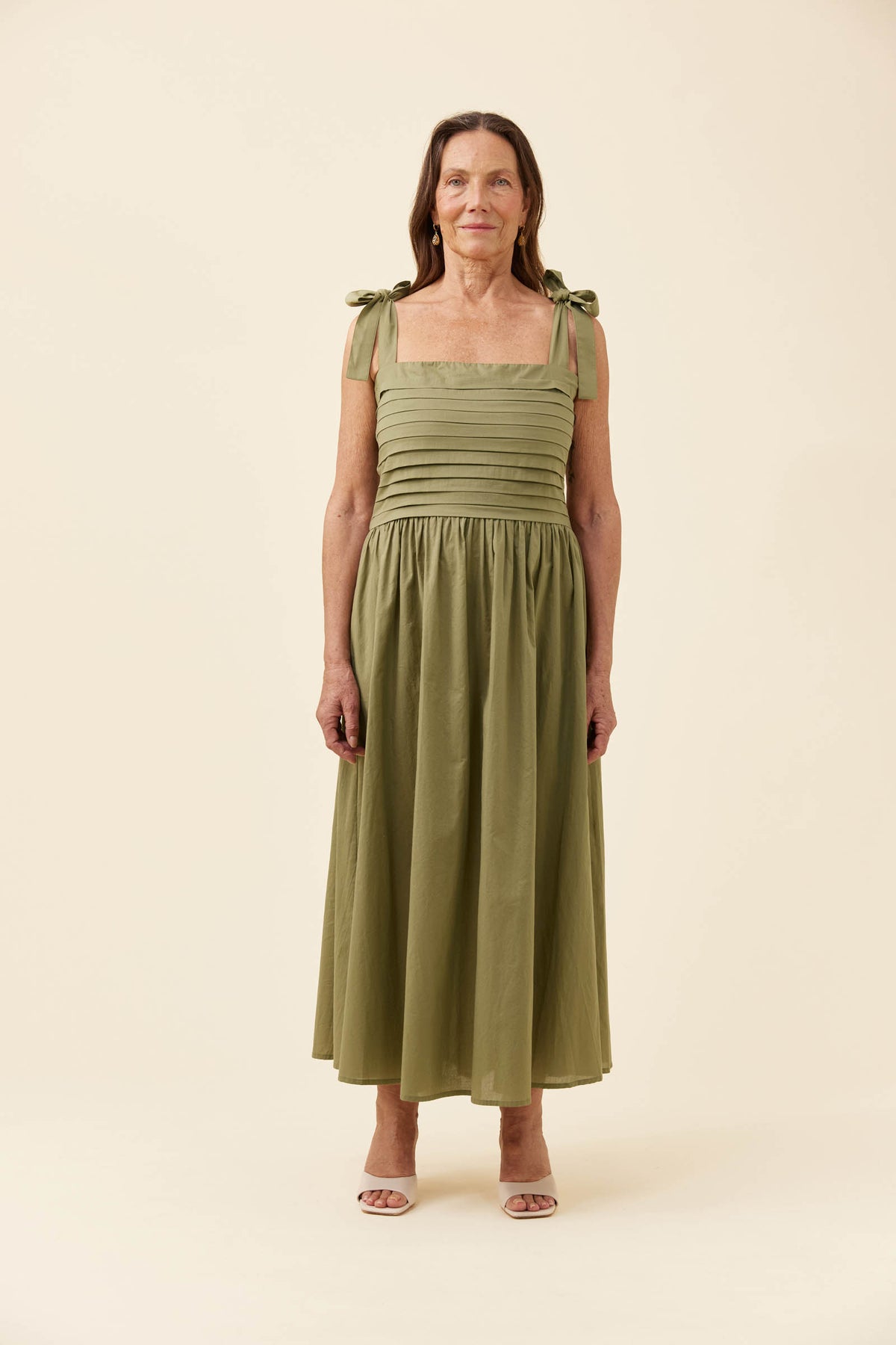 Isle of Mine Rosa Tank Dress - Sage