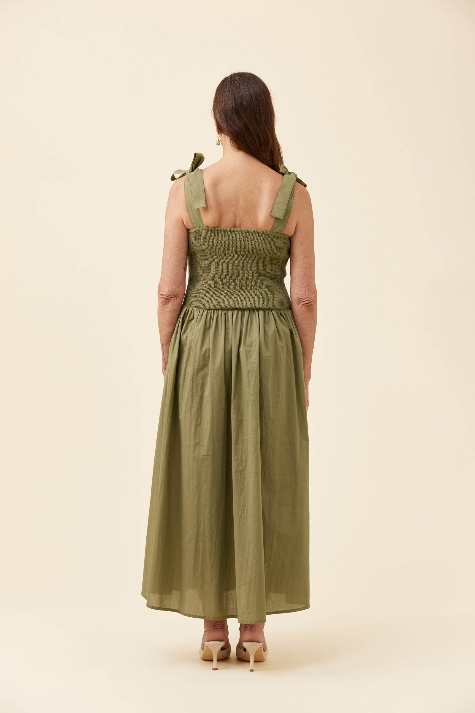 Rosa Tank Dress - Sage