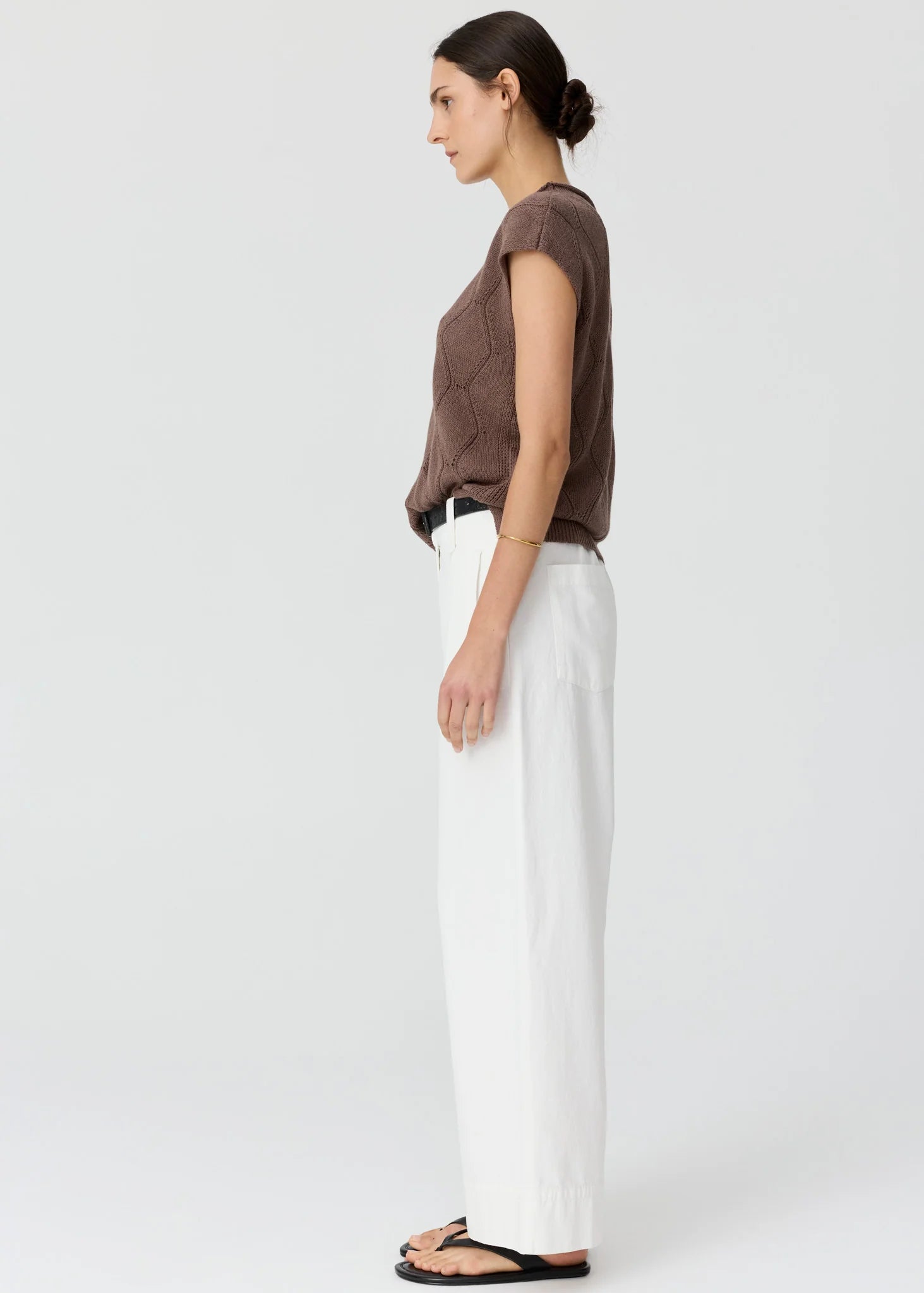 Rosin Cable Knit - Choc