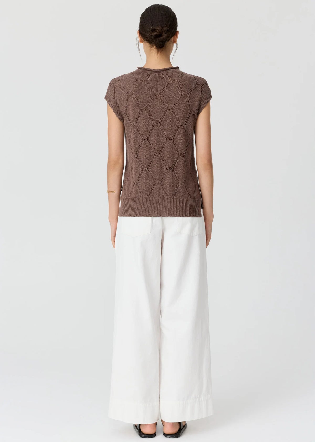 Pol Rosin Cable Knit - Choc