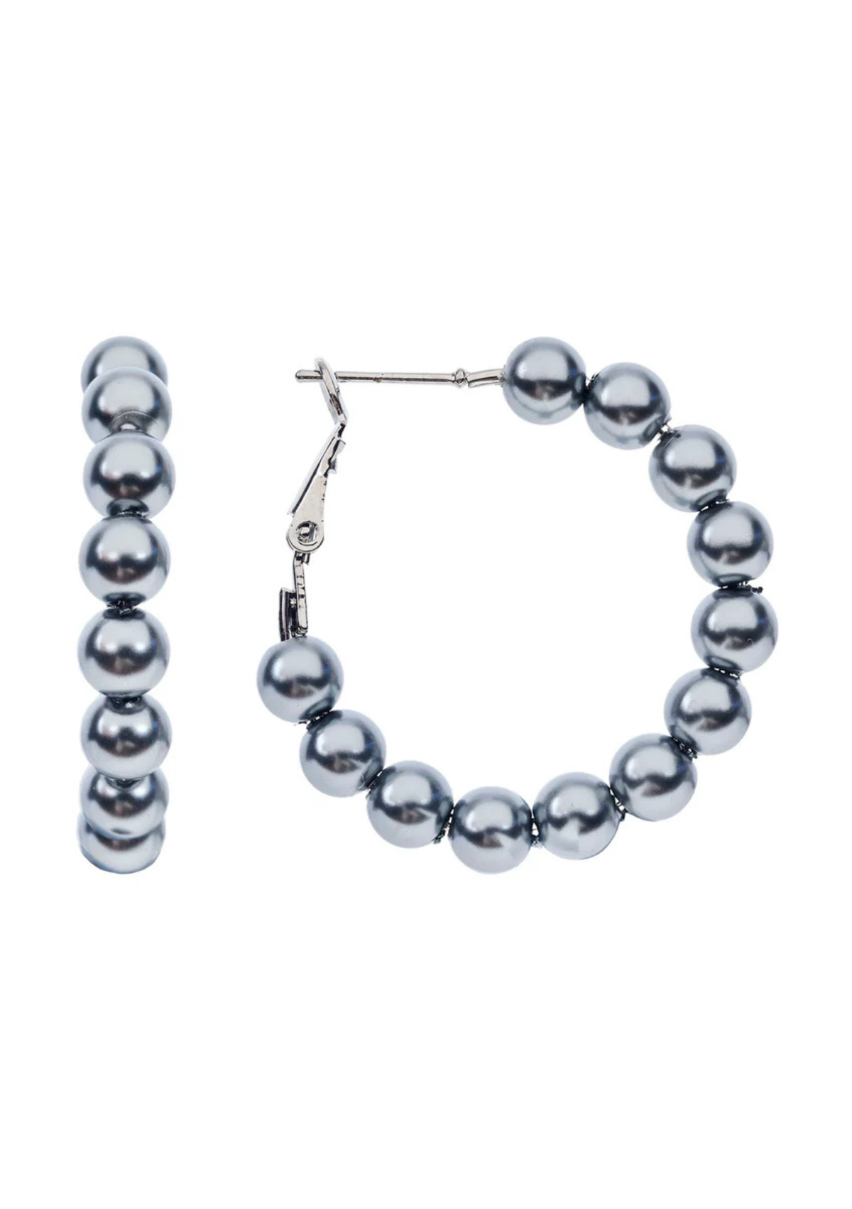 Eb + Ive Rumi Pearl Earring - Silver Pearl
