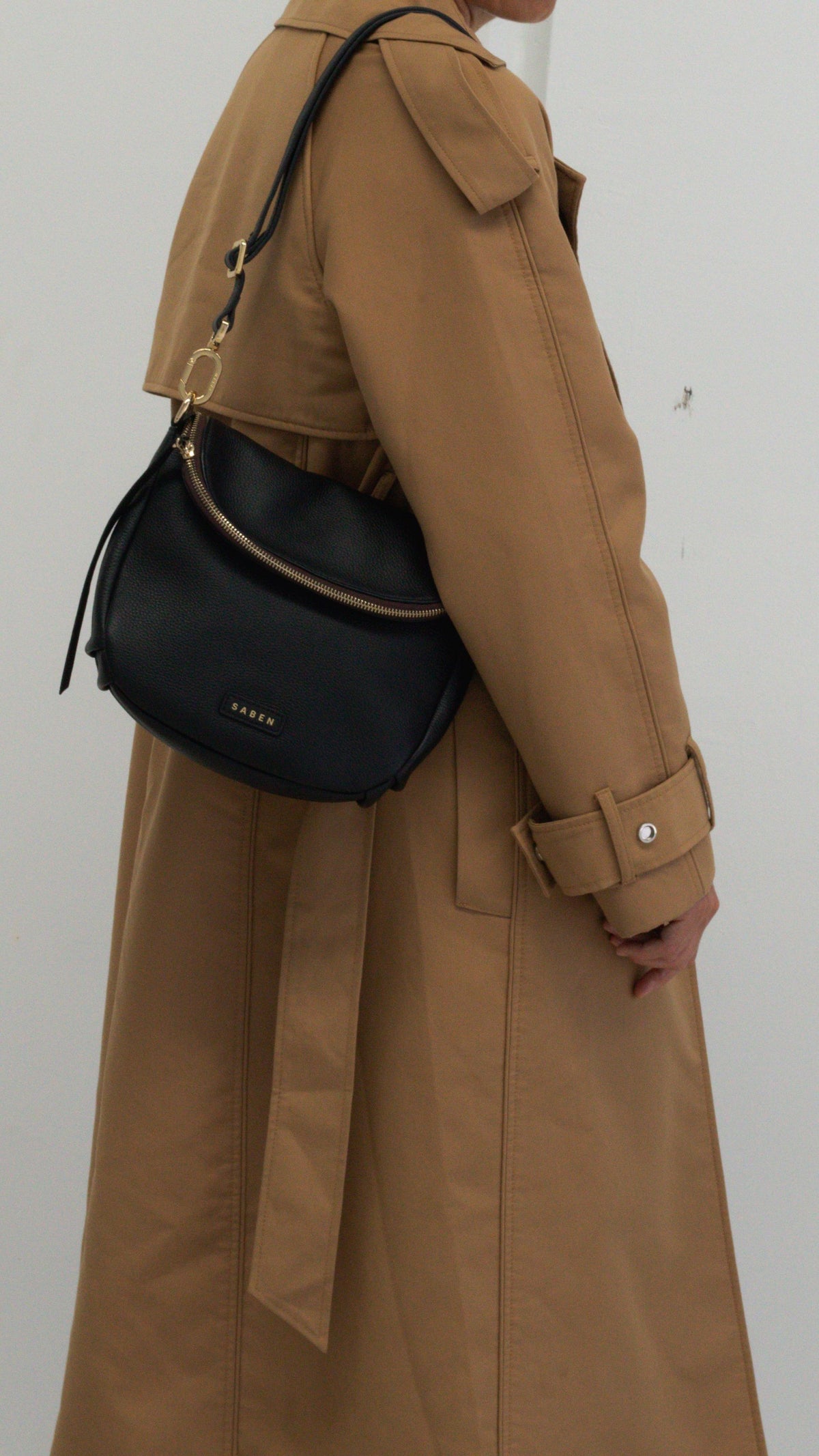 Saben Fifi Crossbody Bag - Black
