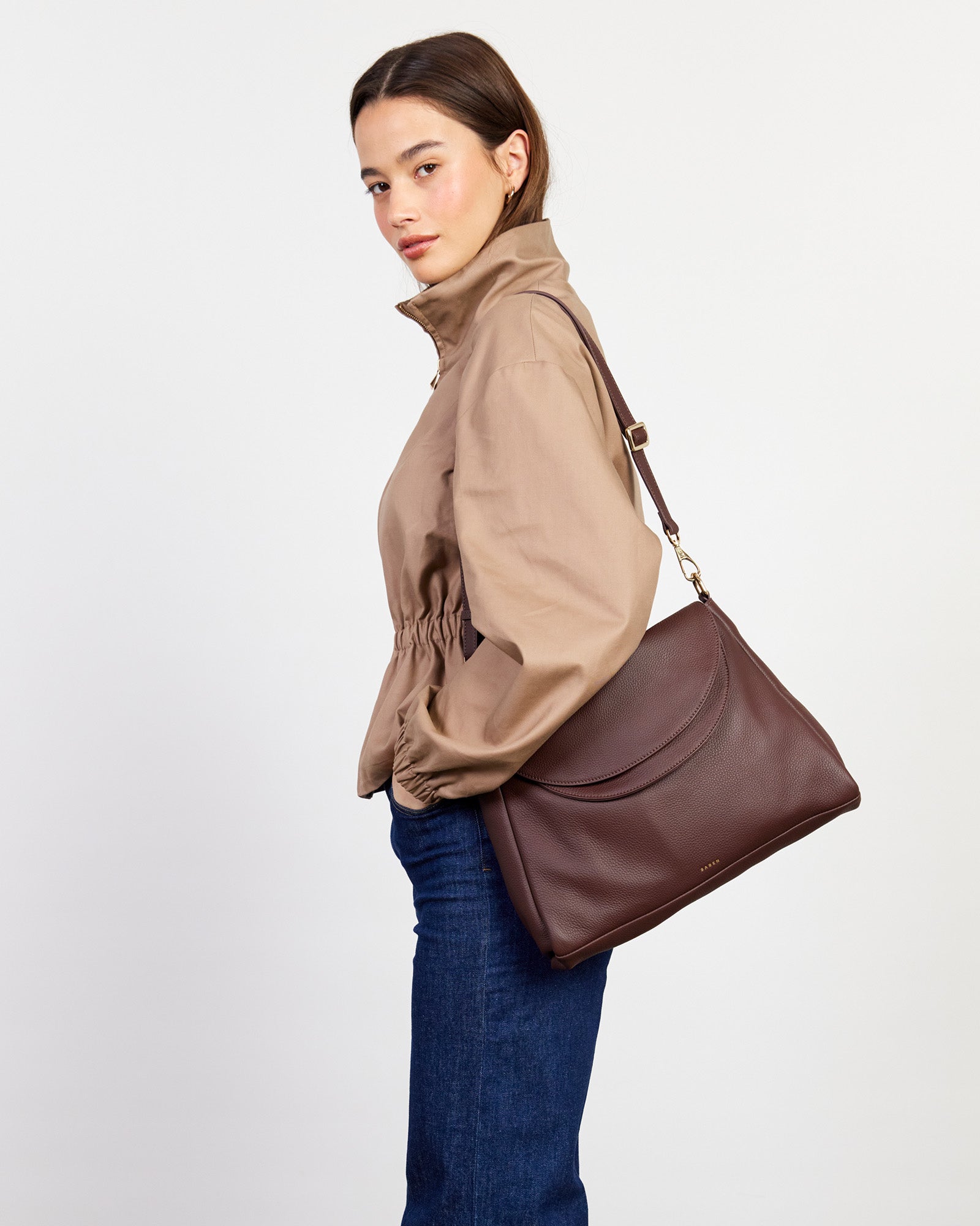 Becks Crossbody Bag - Espresso Luxe