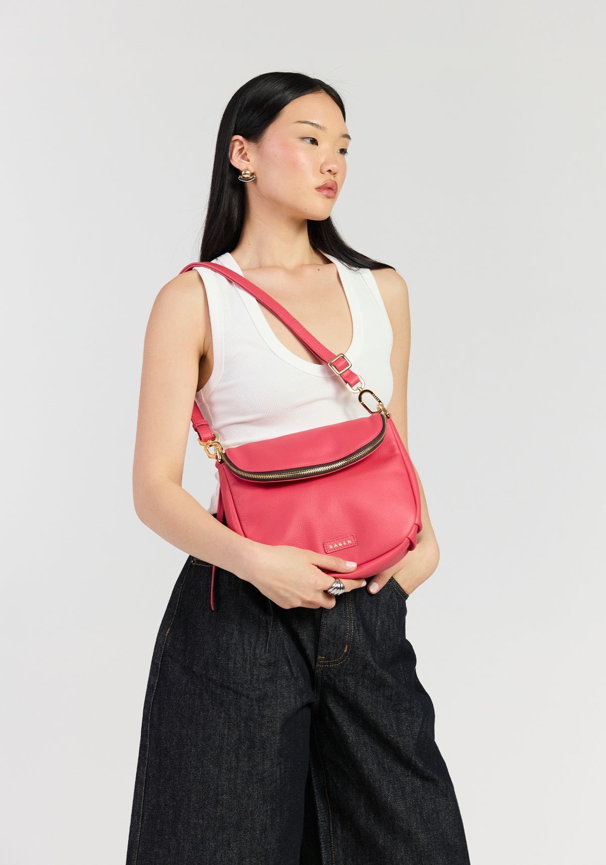 Saben Fifi Crossbody Bag - Azalea
