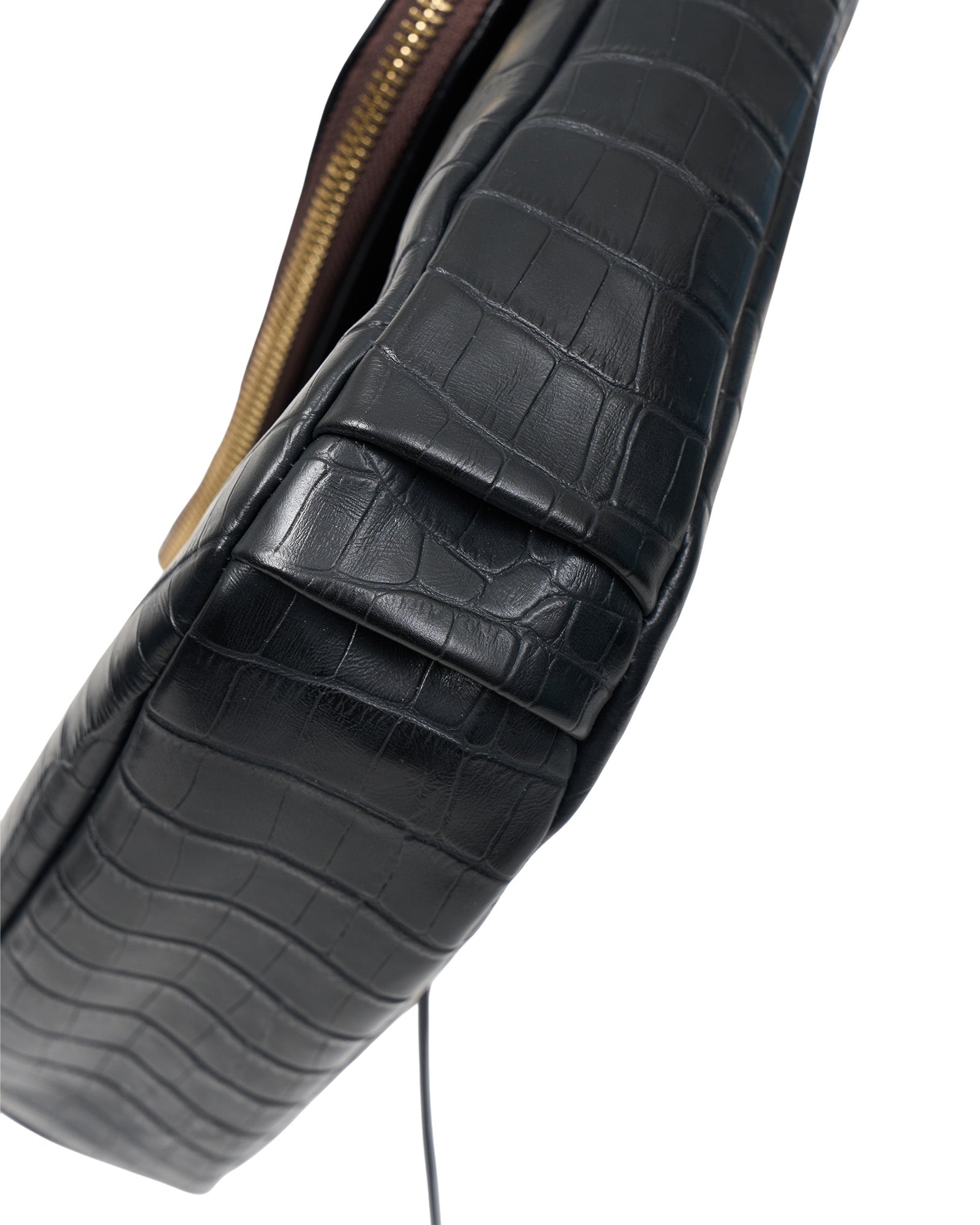 Fifi Crossbody Bag - Black Croc