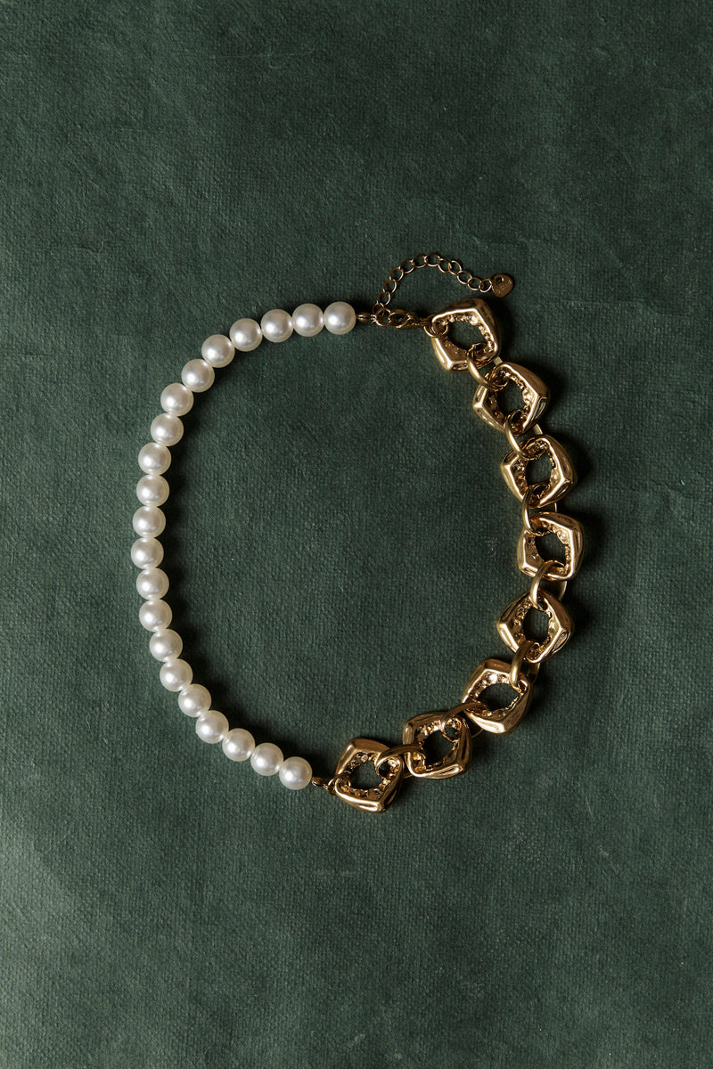 Eb + Ive San Necklace - Pearl Link