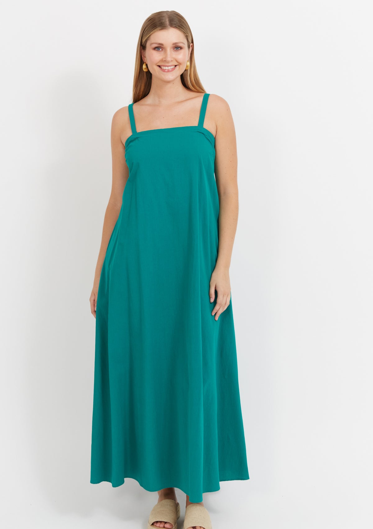 Haven CLEARANCE Santos Convertible Tank Maxi Dress - Tide