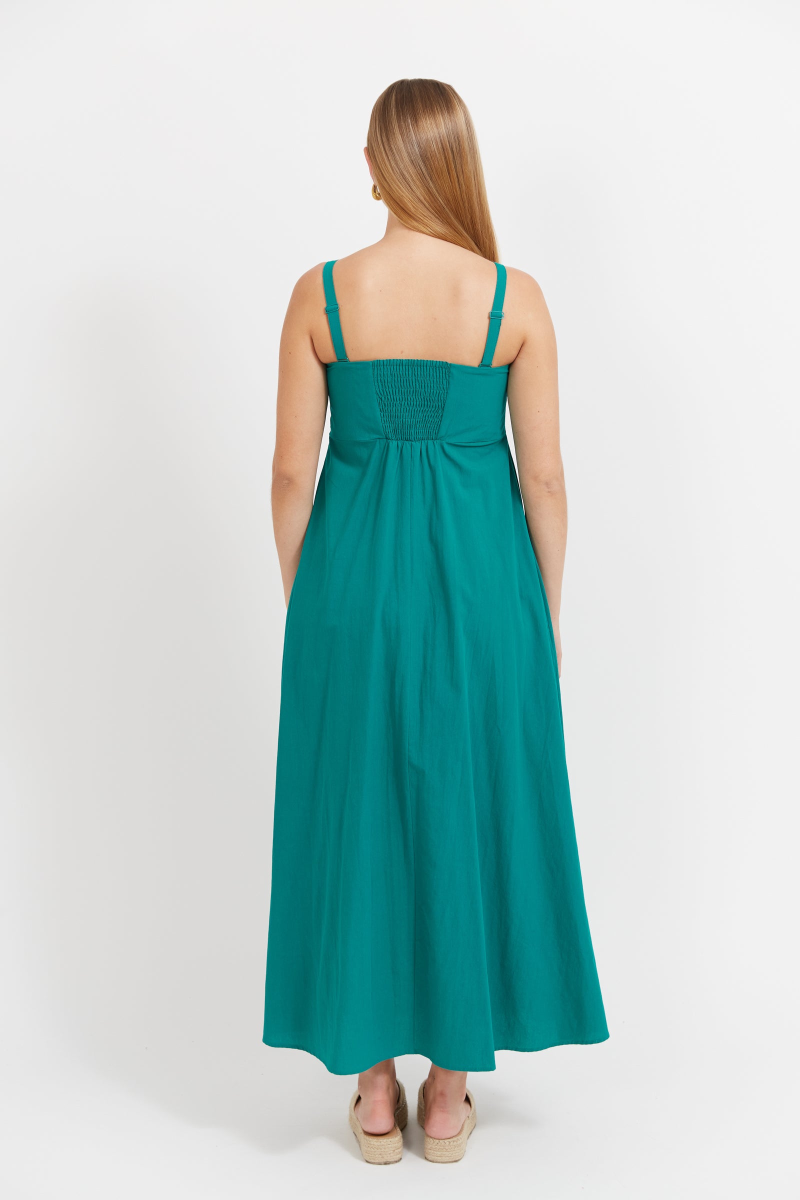 Santos Convertible Tank Maxi Dress - Tide