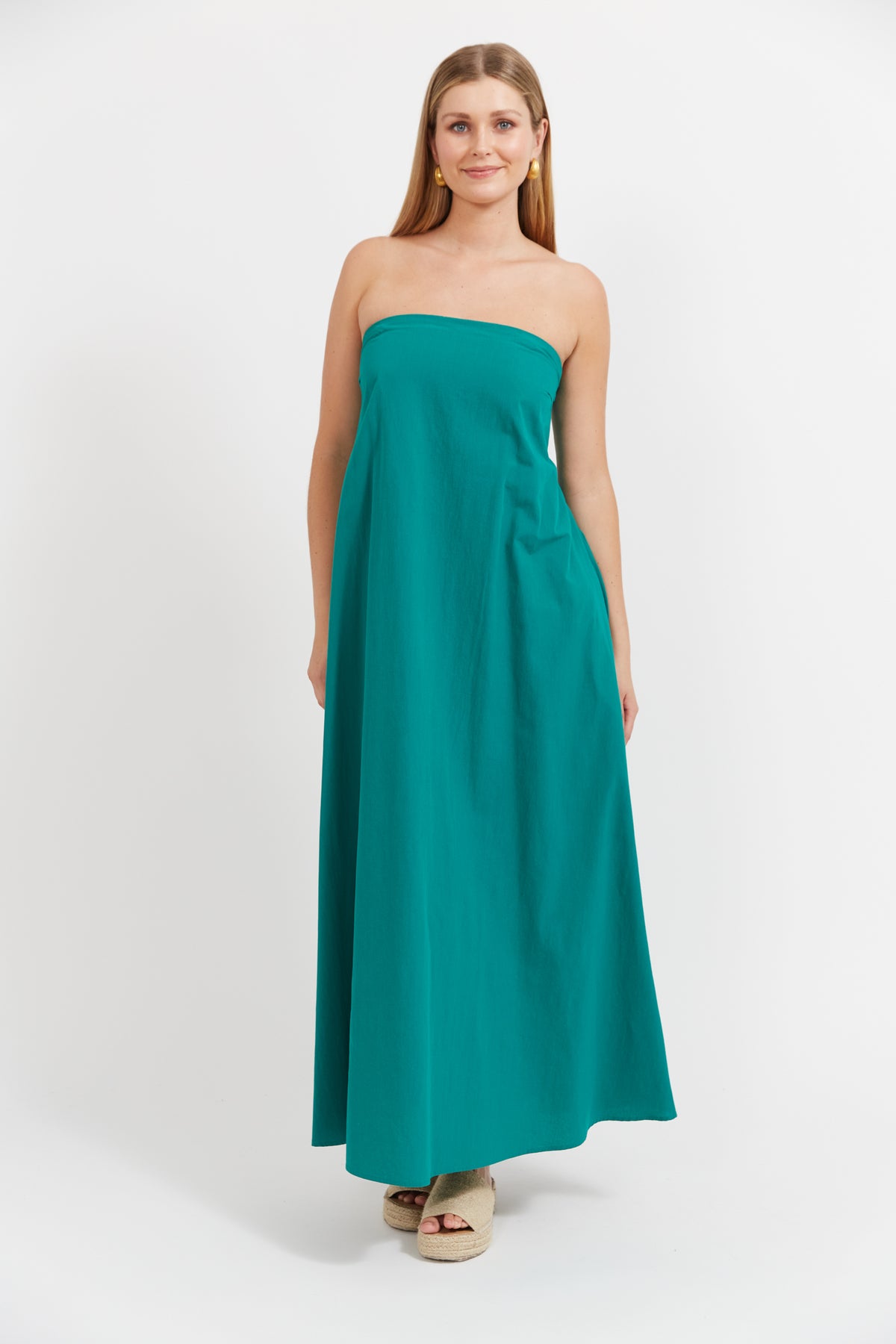 Haven CLEARANCE Santos Convertible Tank Maxi Dress - Tide