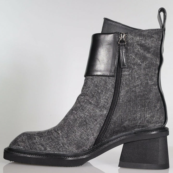Minx Sasher Boot - Black Denim