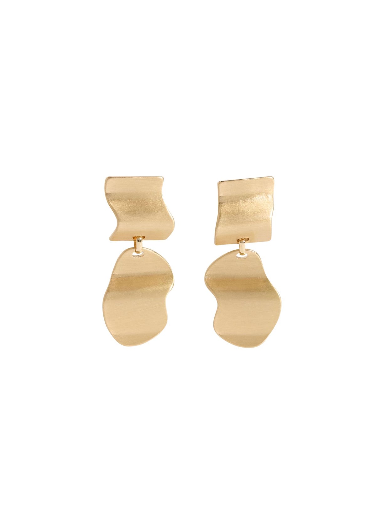 Elk Savven Drop Earring - Gold