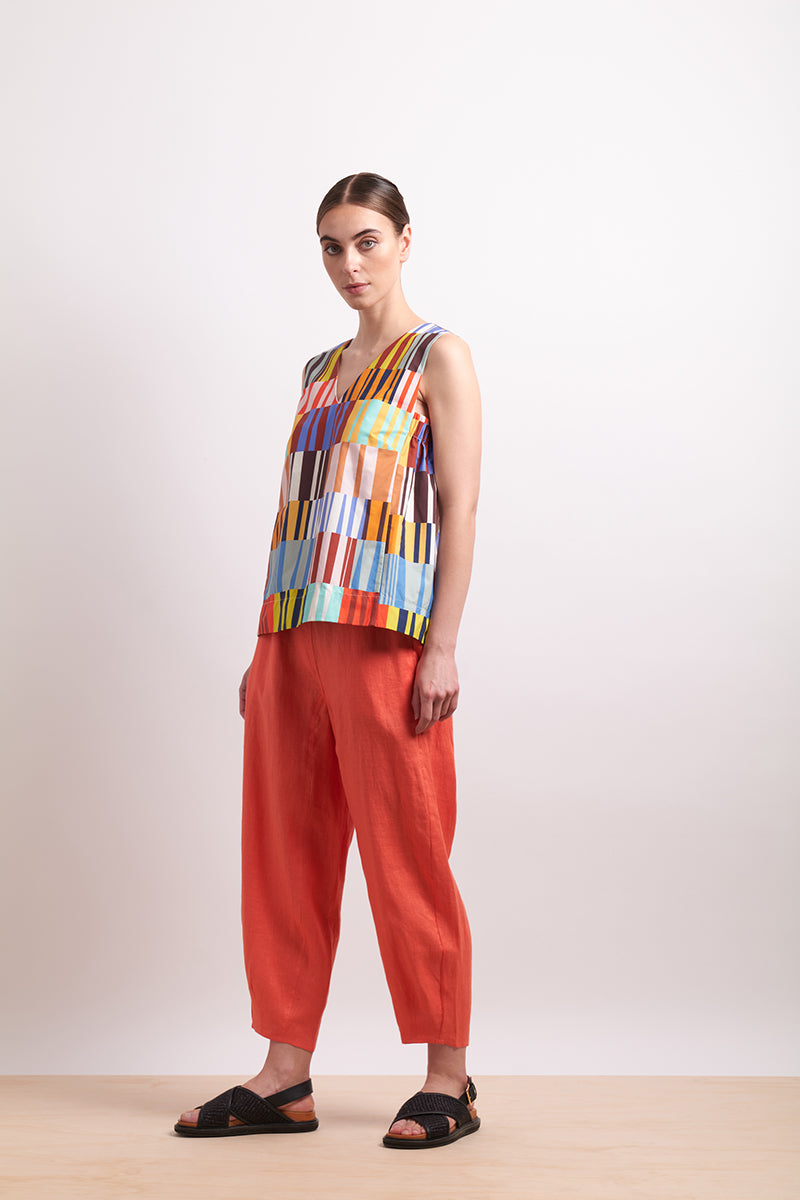 Neris Seamed Pant - Calypso
