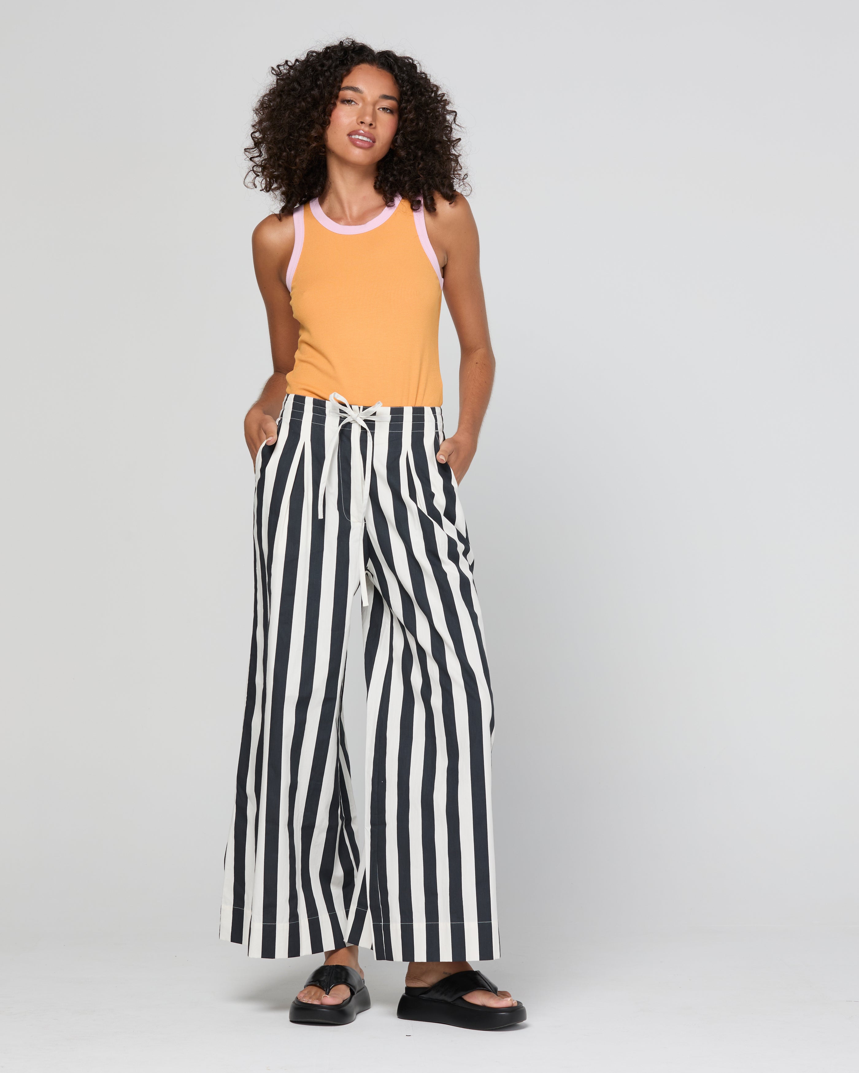 Shiro Pant - Mono Stripe COMING SOON