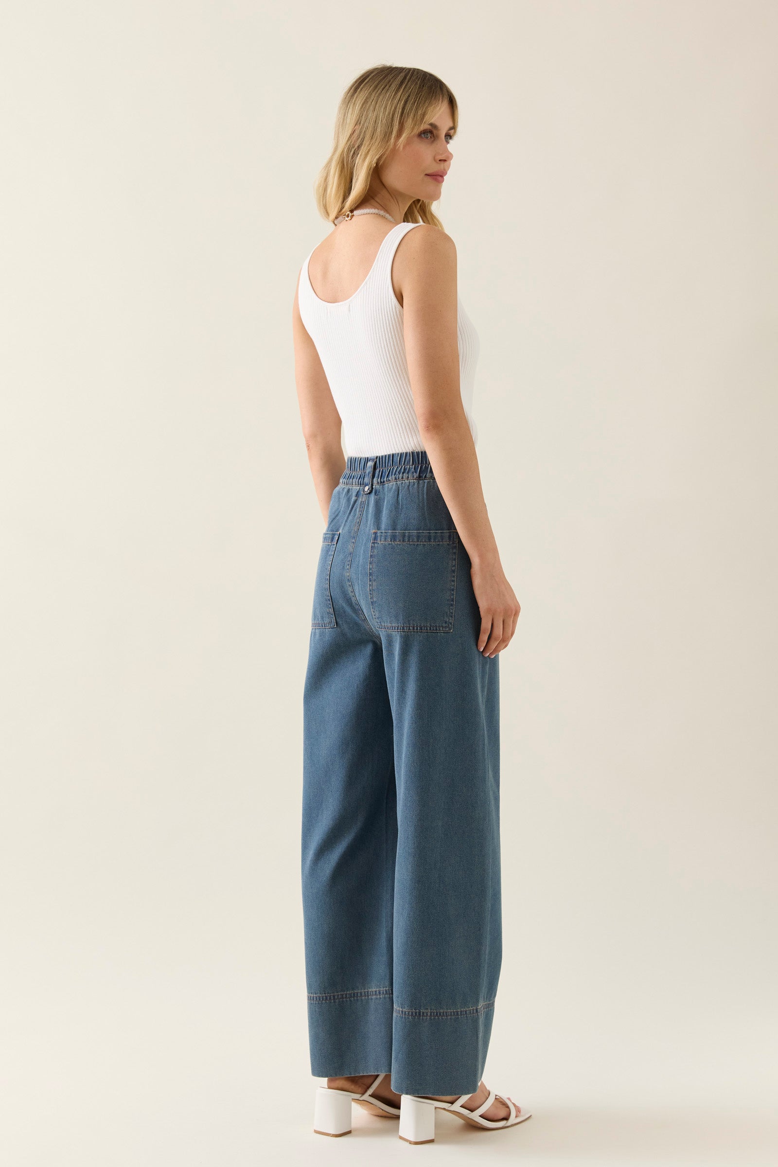 Sofie Denim Pants - Drift