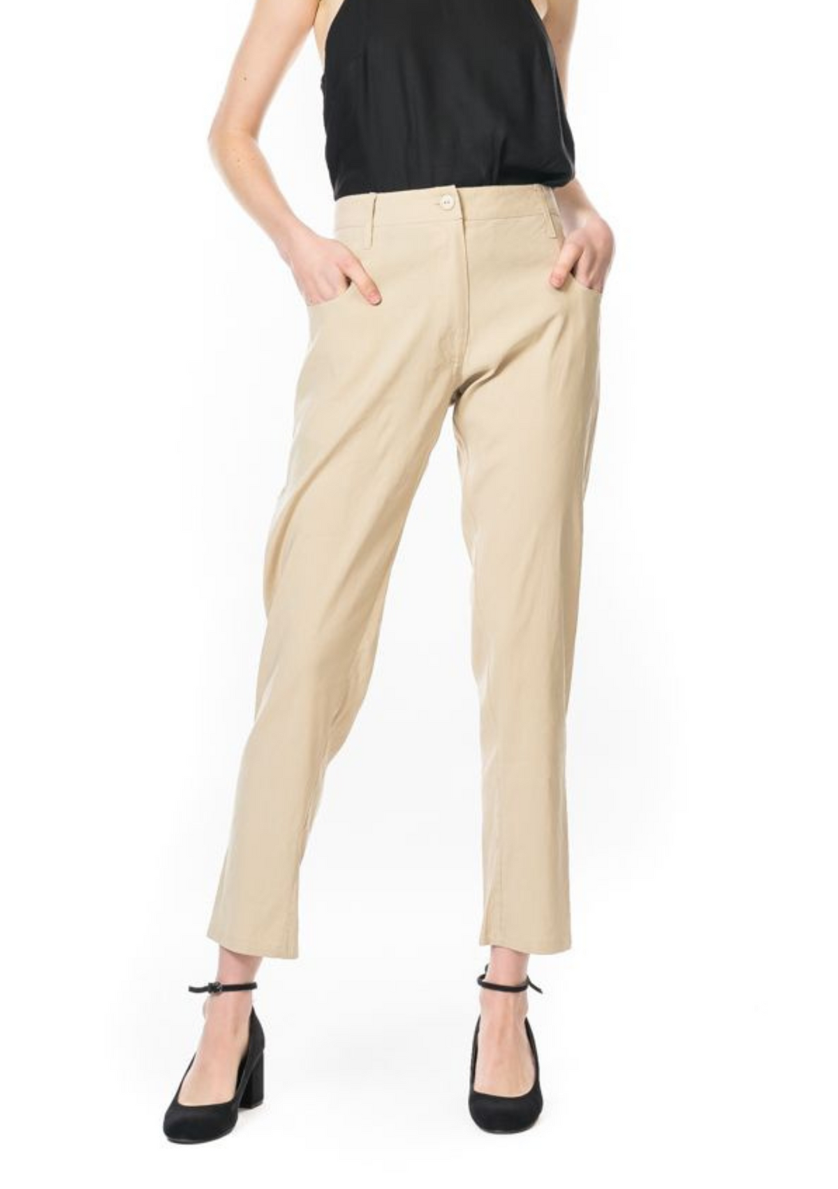 Megan Salmon CLEARANCE Somersault Vespa Jeans - Stone