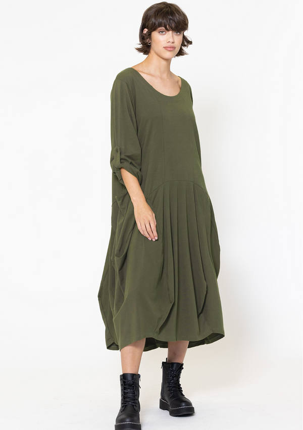 Sorca Dress - Army