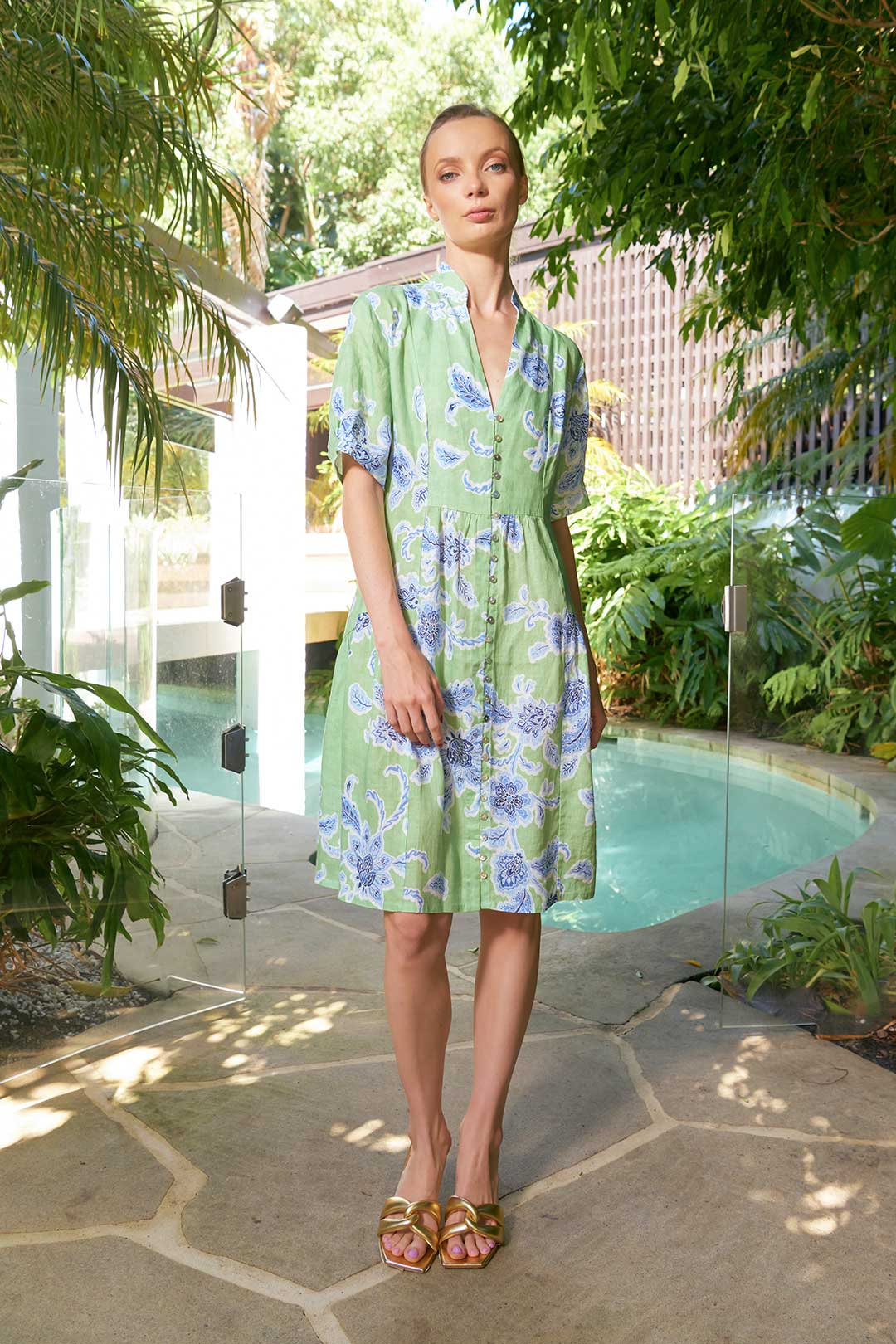 Tilda Sundance Dress - Green