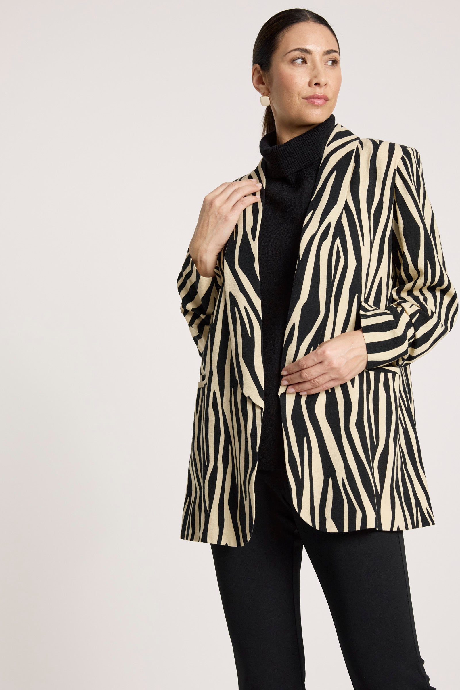 Zala Knit Vest - Black