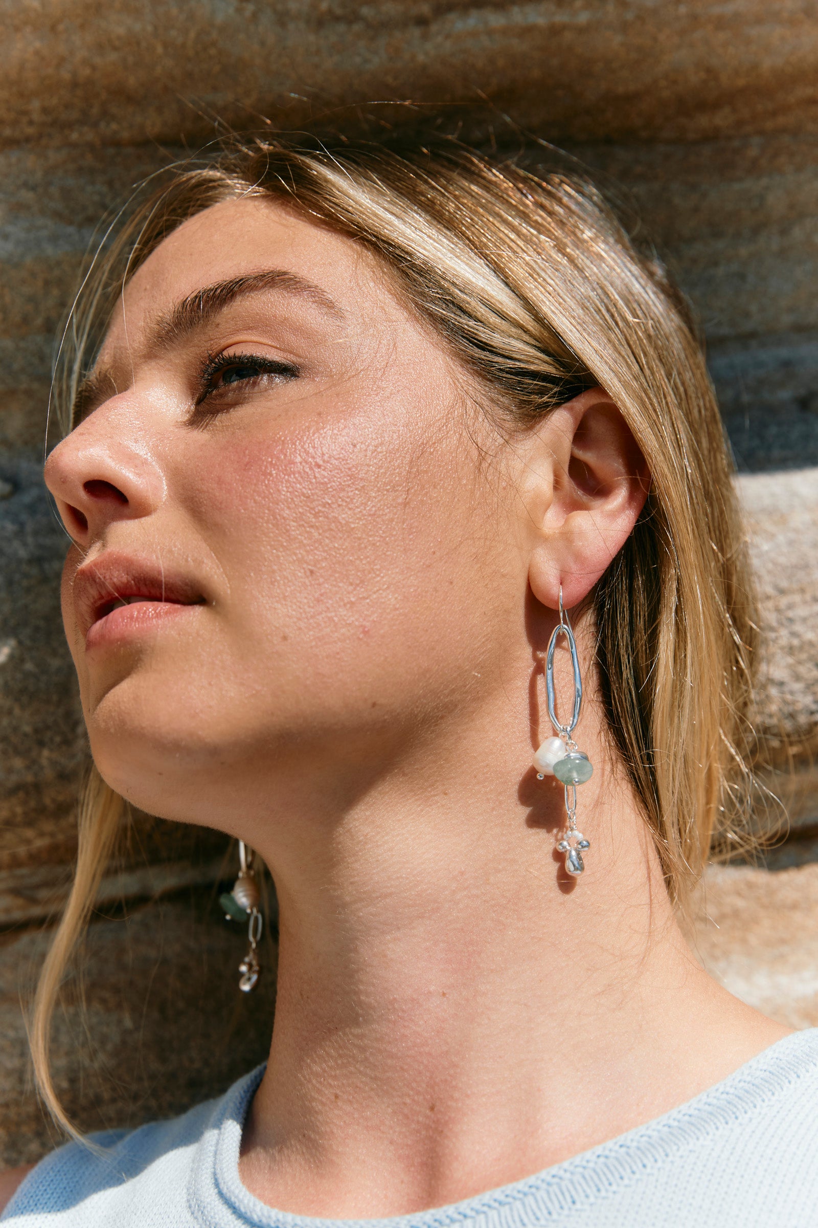 Adele Earring - Pearl