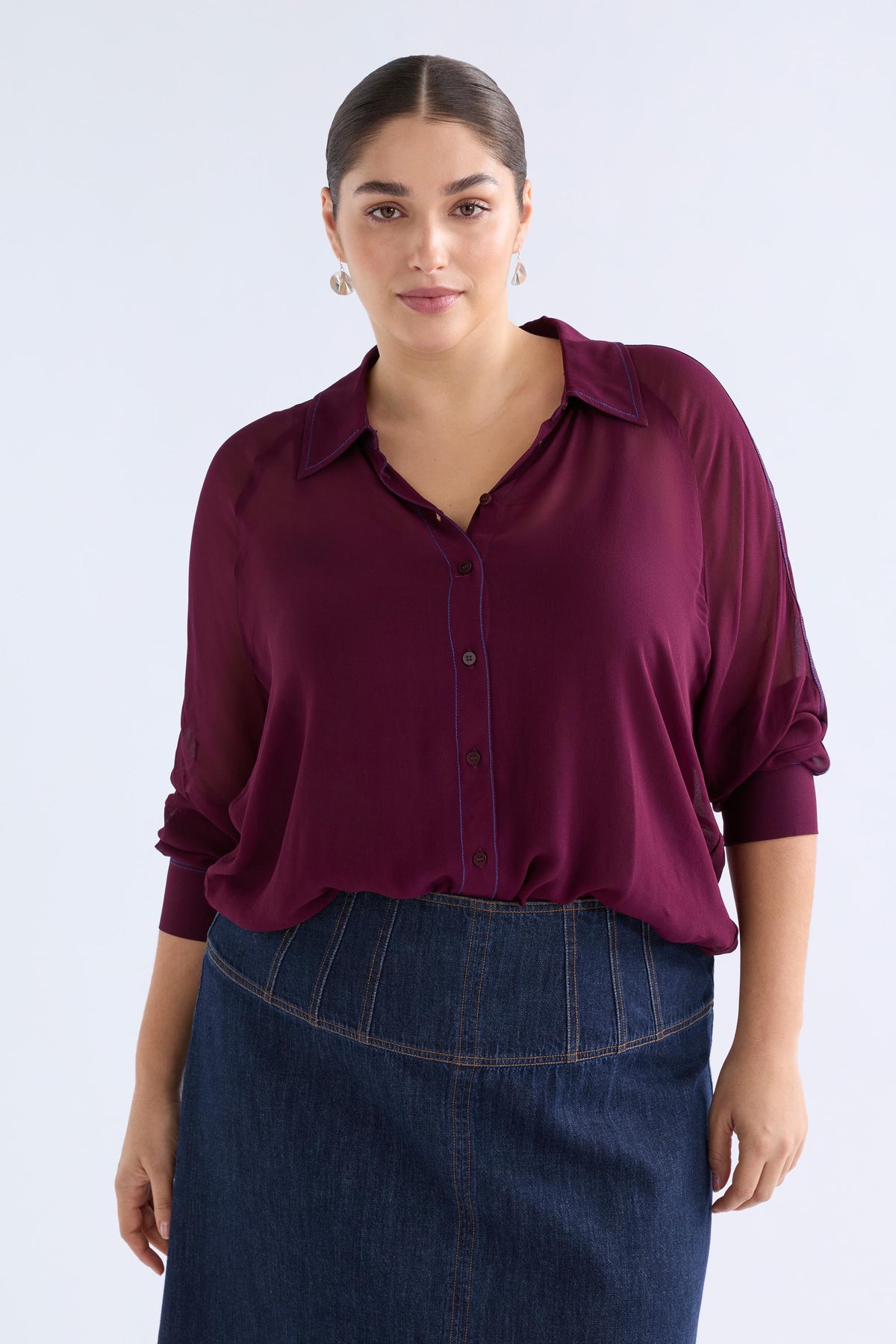 Elk Alema Shirt - Shiraz COMING SOON