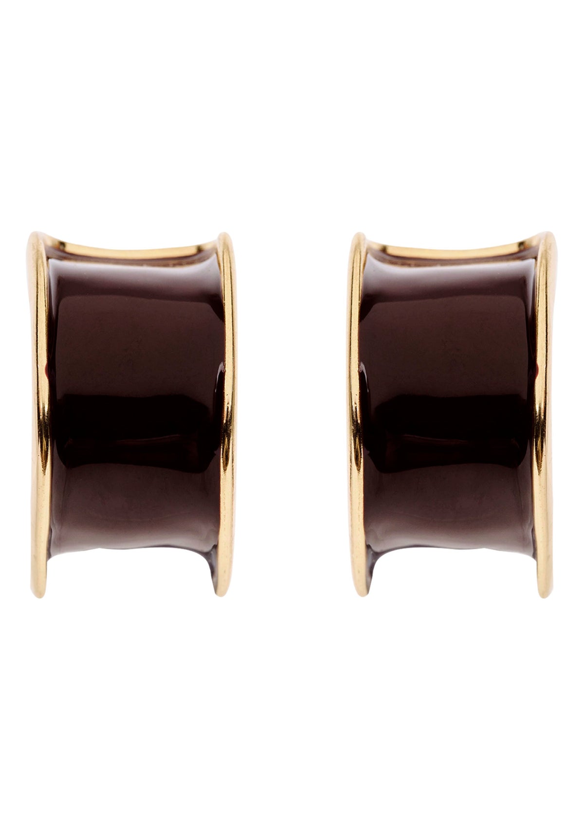 Eb + Ive Amira Earring - Mahogany