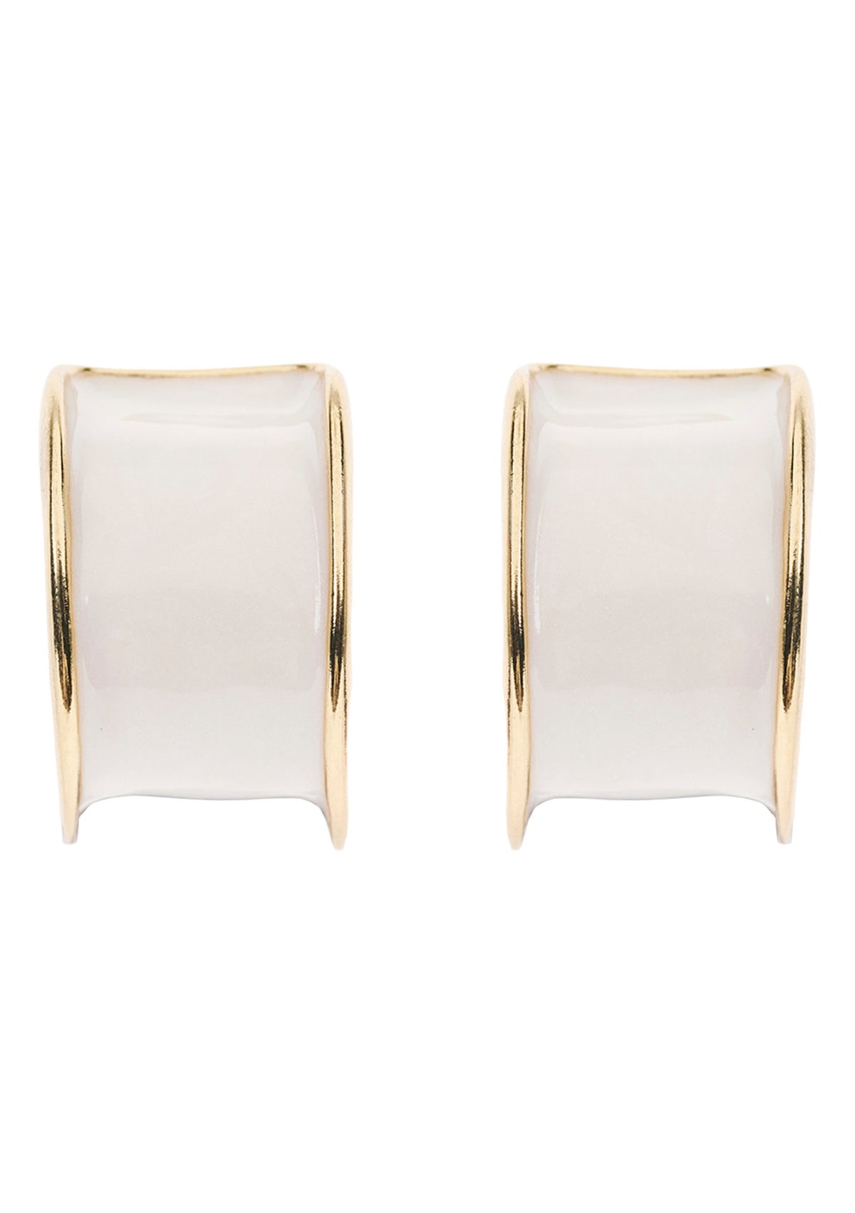 Eb + Ive Amira Earring - White