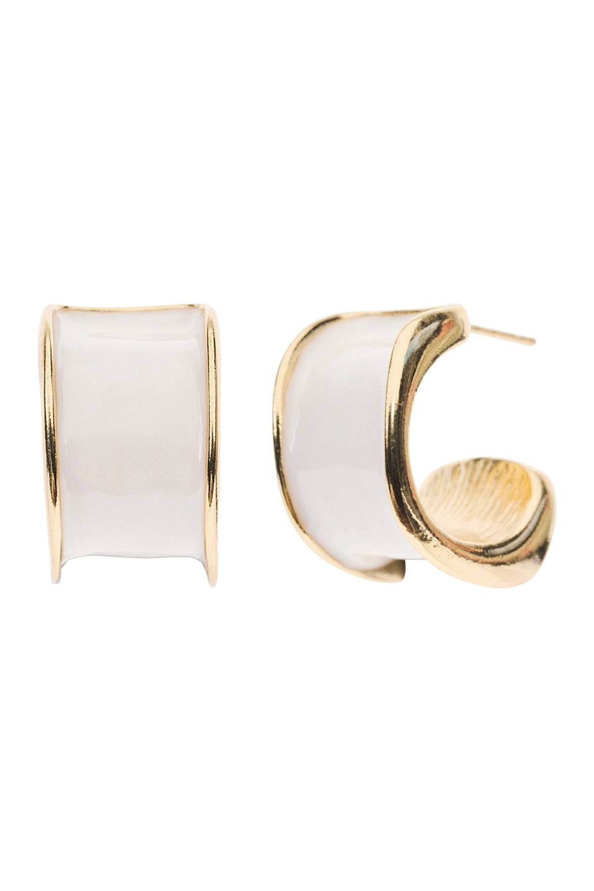 Eb + Ive Amira Earring - White