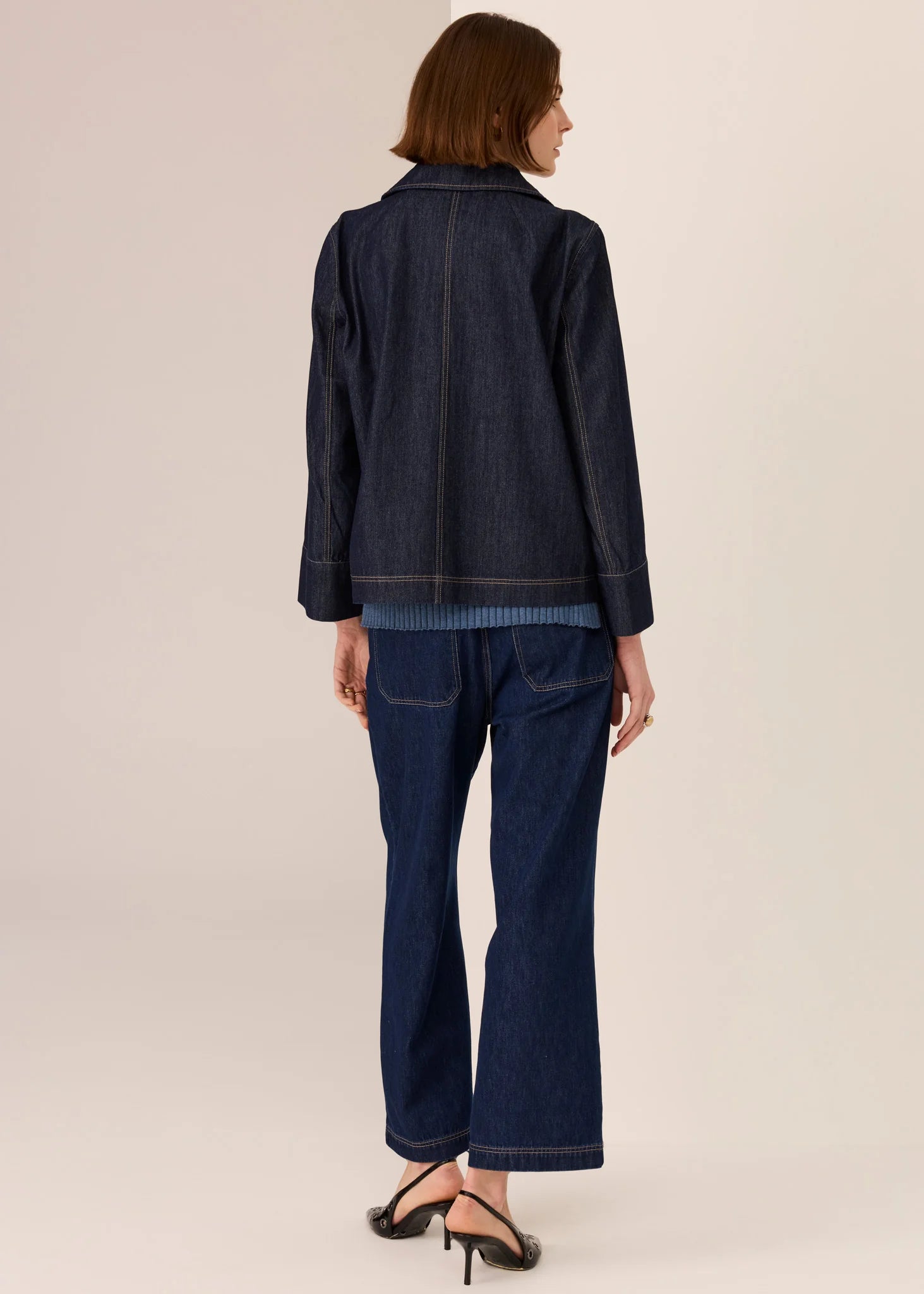 Andie Denim Jacket - Dark Wash