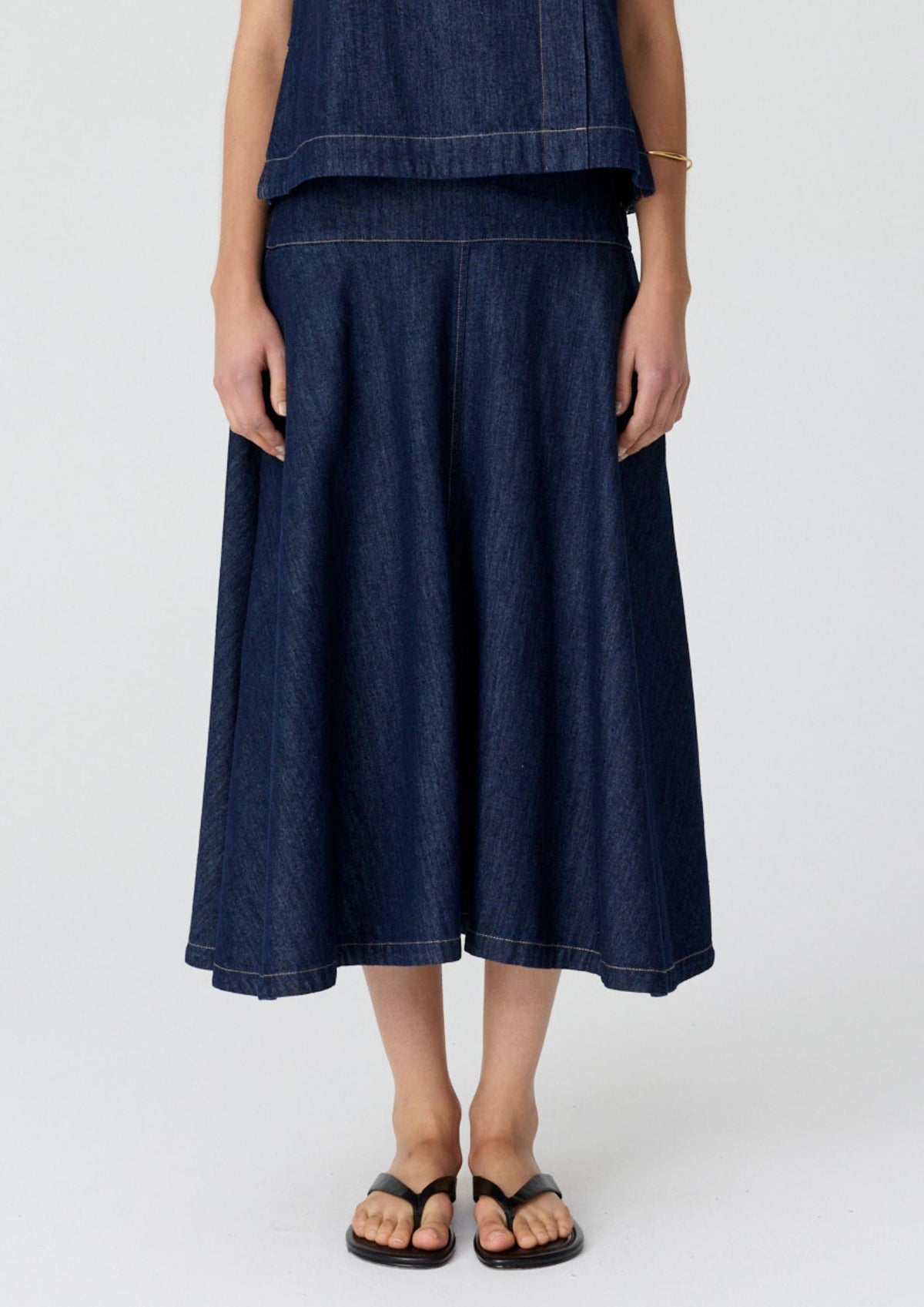 Pol Anise Skirt - Denim