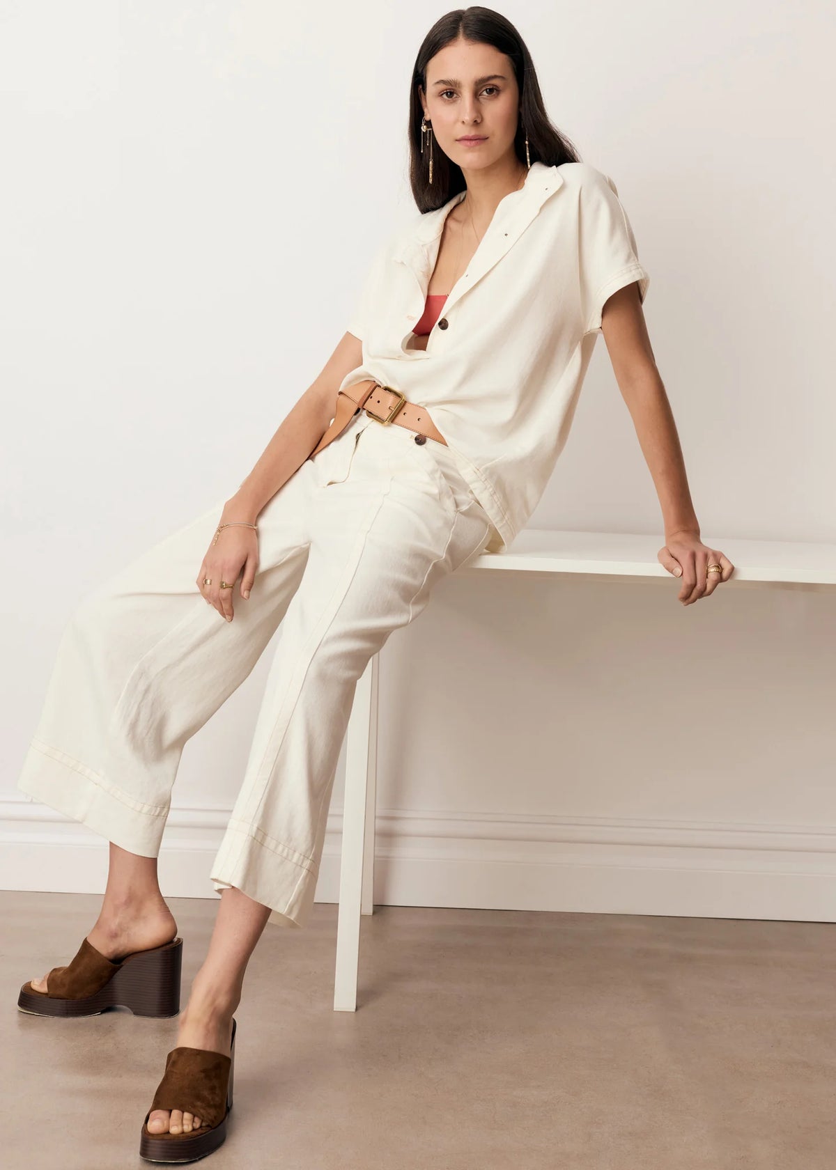 Pol Anise Shirt - Chalk COMING SOON