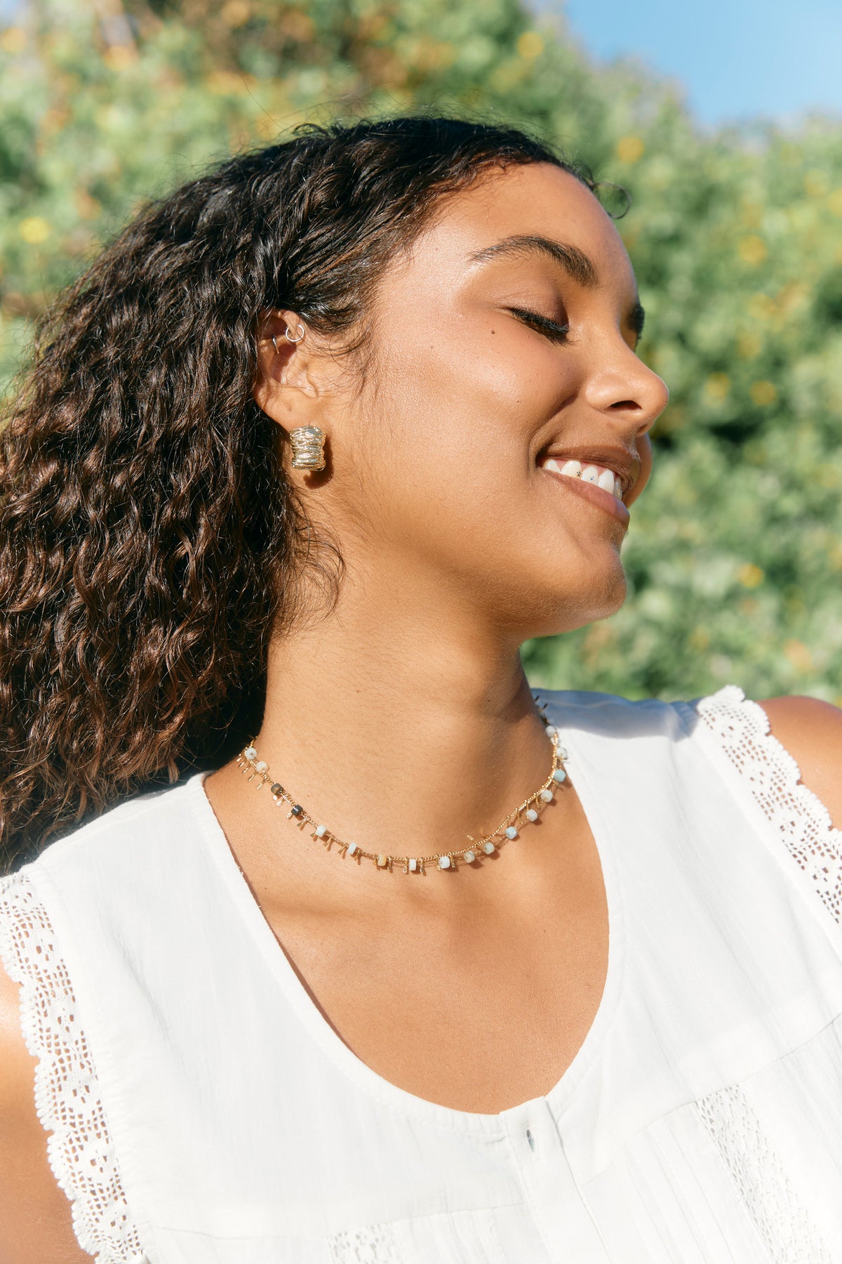 Isle Of Mine Anita Earring - Gold